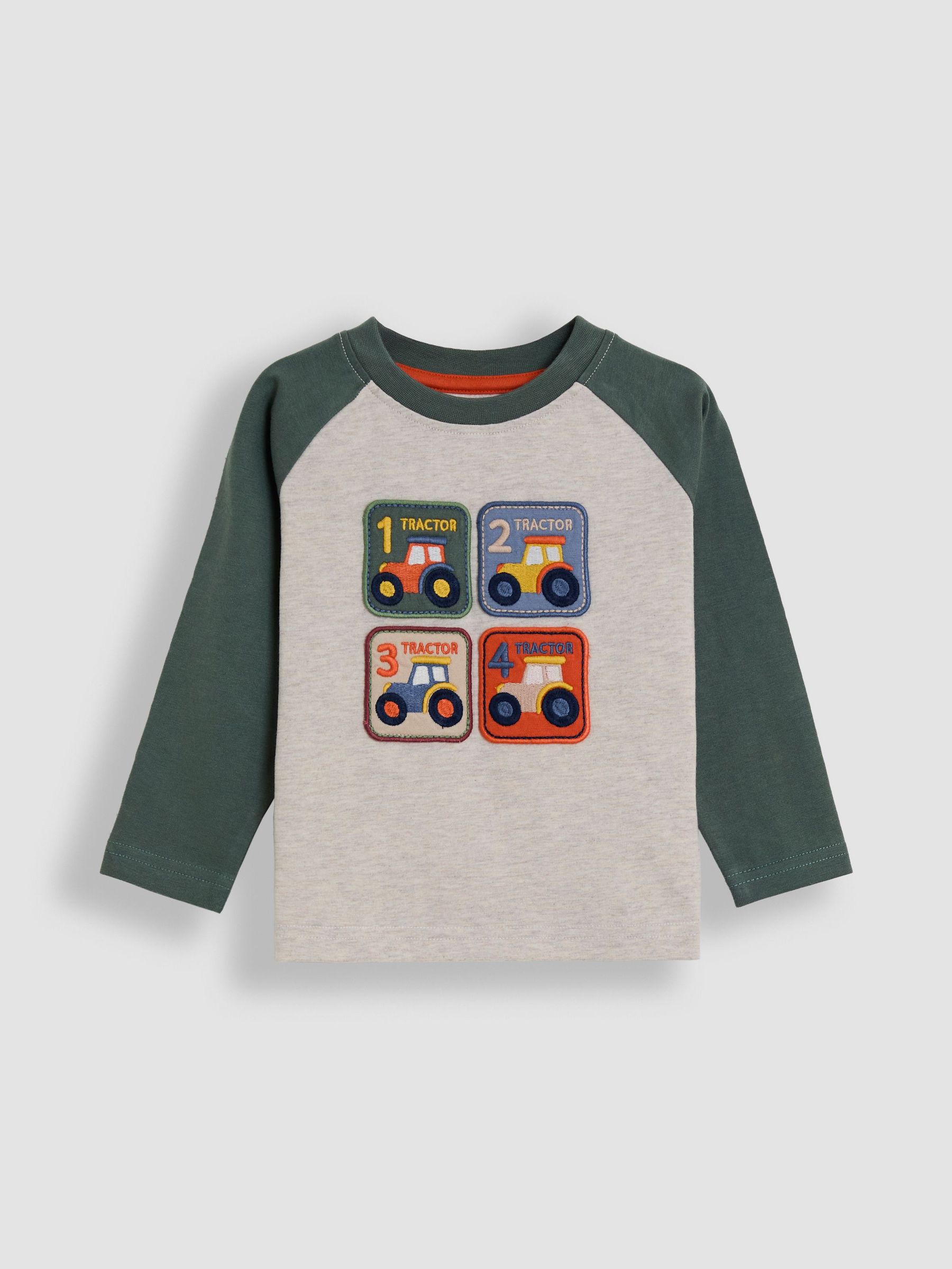 Brown Appliqué Patch Top (F96773) | £17 - £20