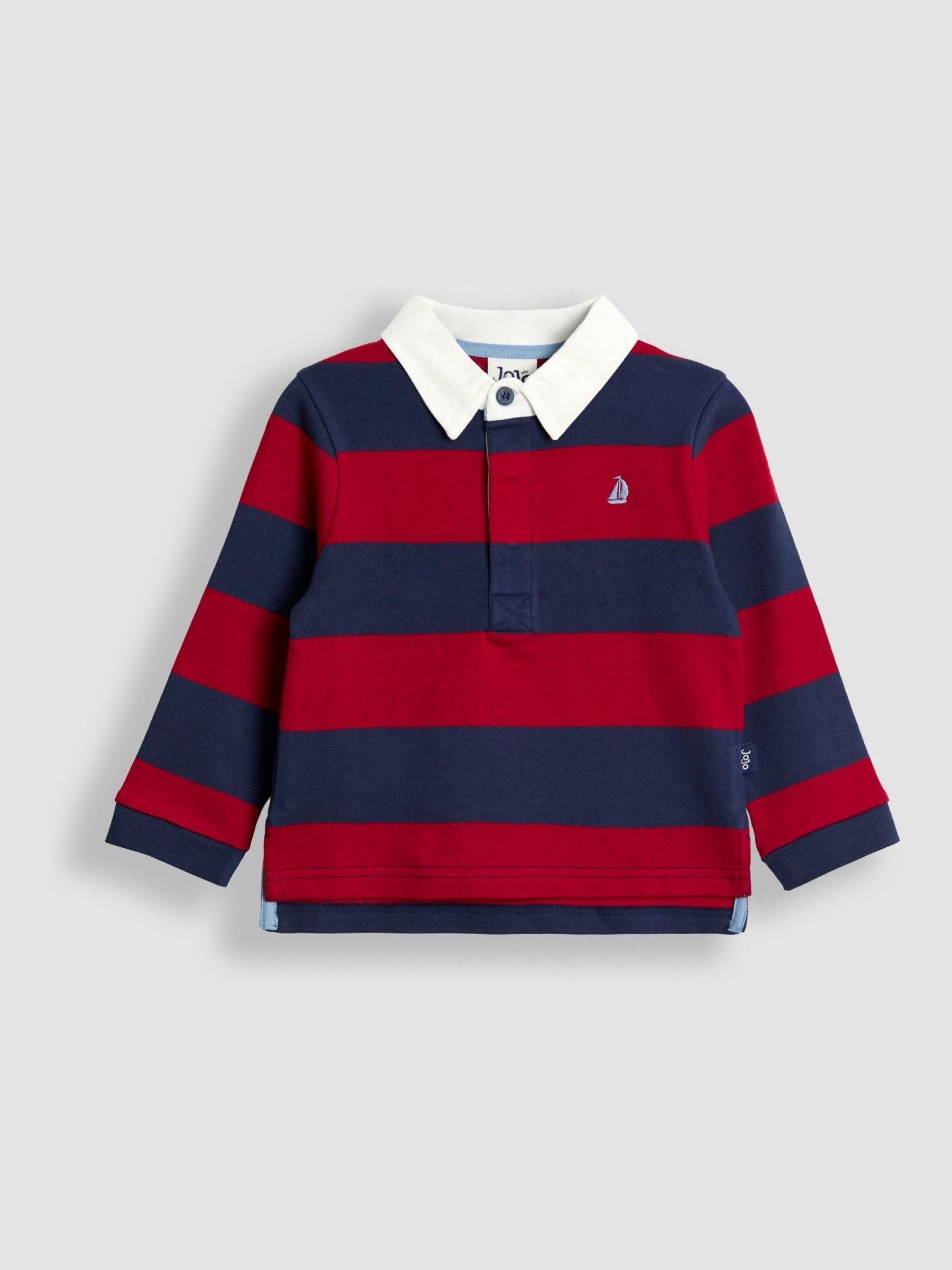 Light Red Classic Stripe Rugby Top (F96785) | £22 - £25