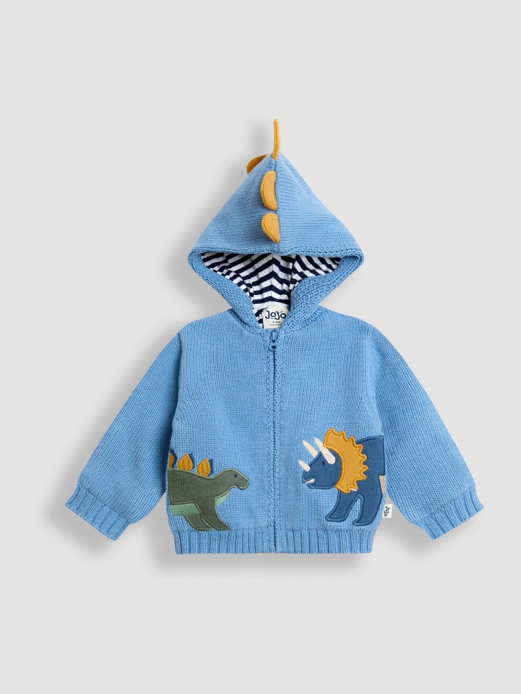 Blue Hooded Cosy Cardigan (F96796) | £29 - £31