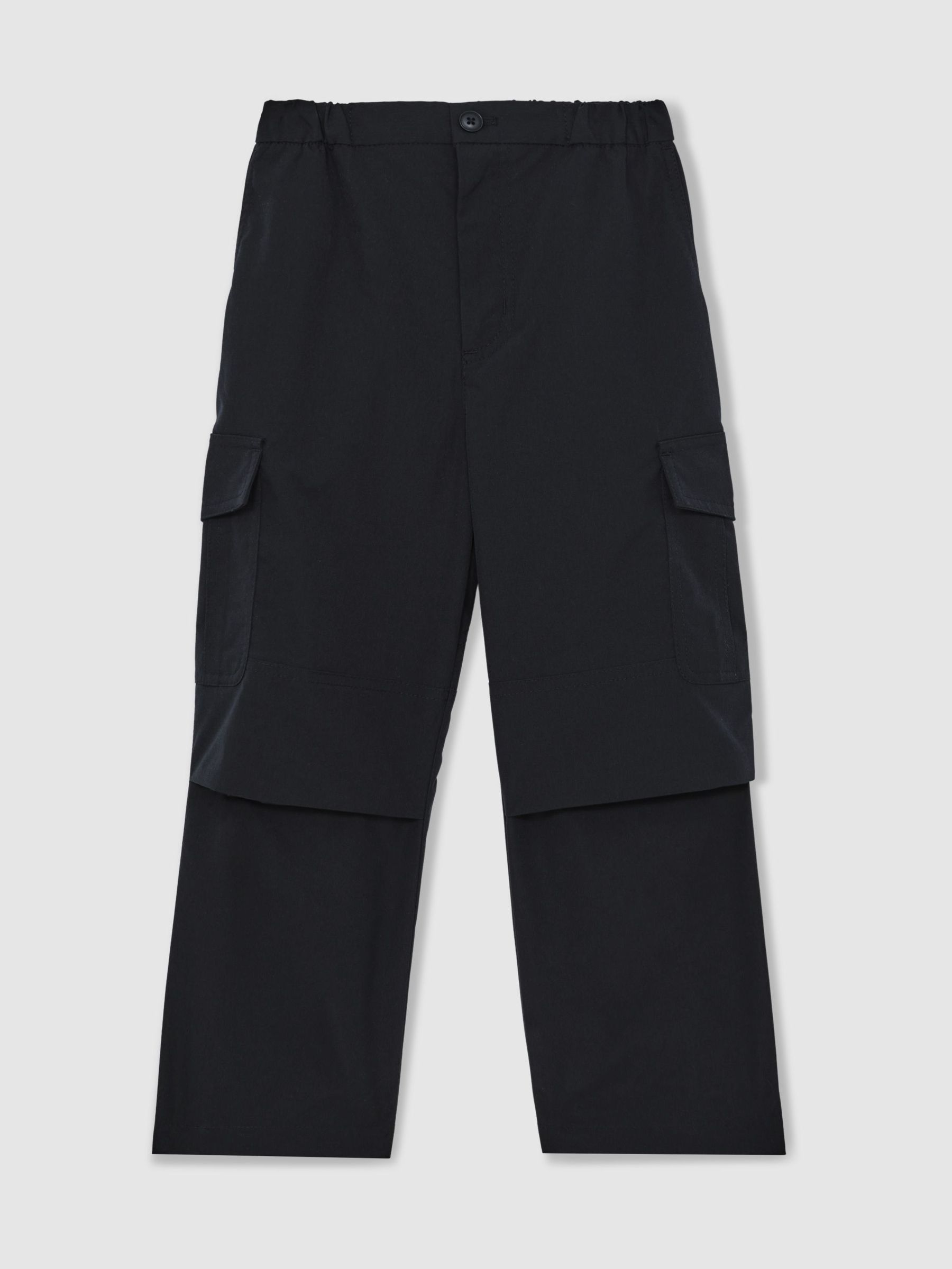13-14 yrs Technical Straight Leg Cargo Trousers in Navy (F97894) | £44