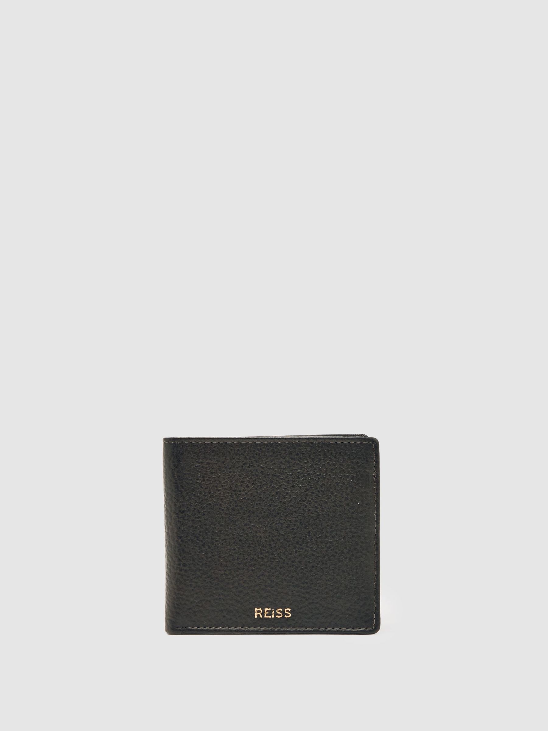 Grained Leather Wallet in Chocolate (F97924) | £48