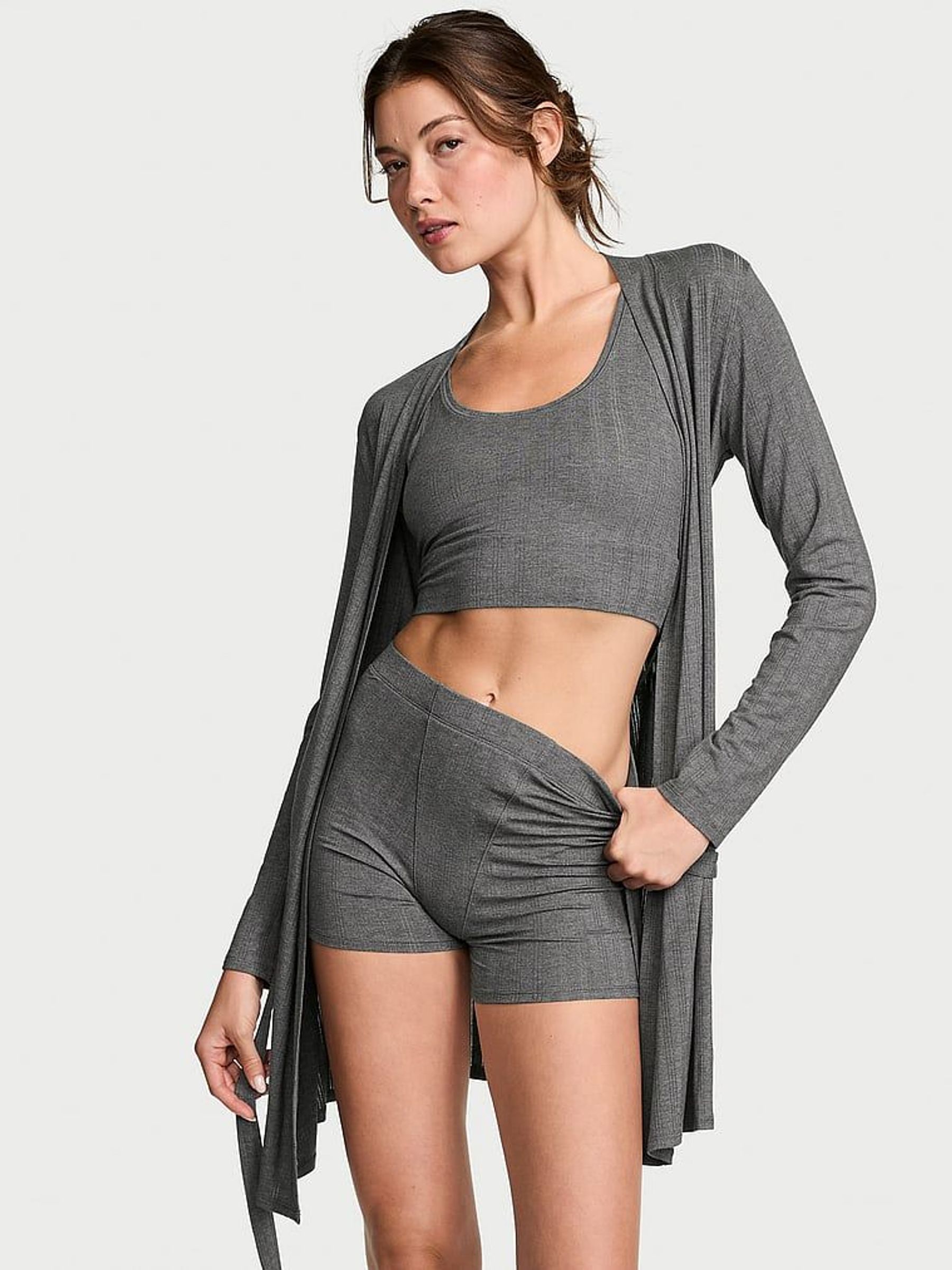 Heather Anthracite Grey Modal 3 Piece Set (F99918) | £75
