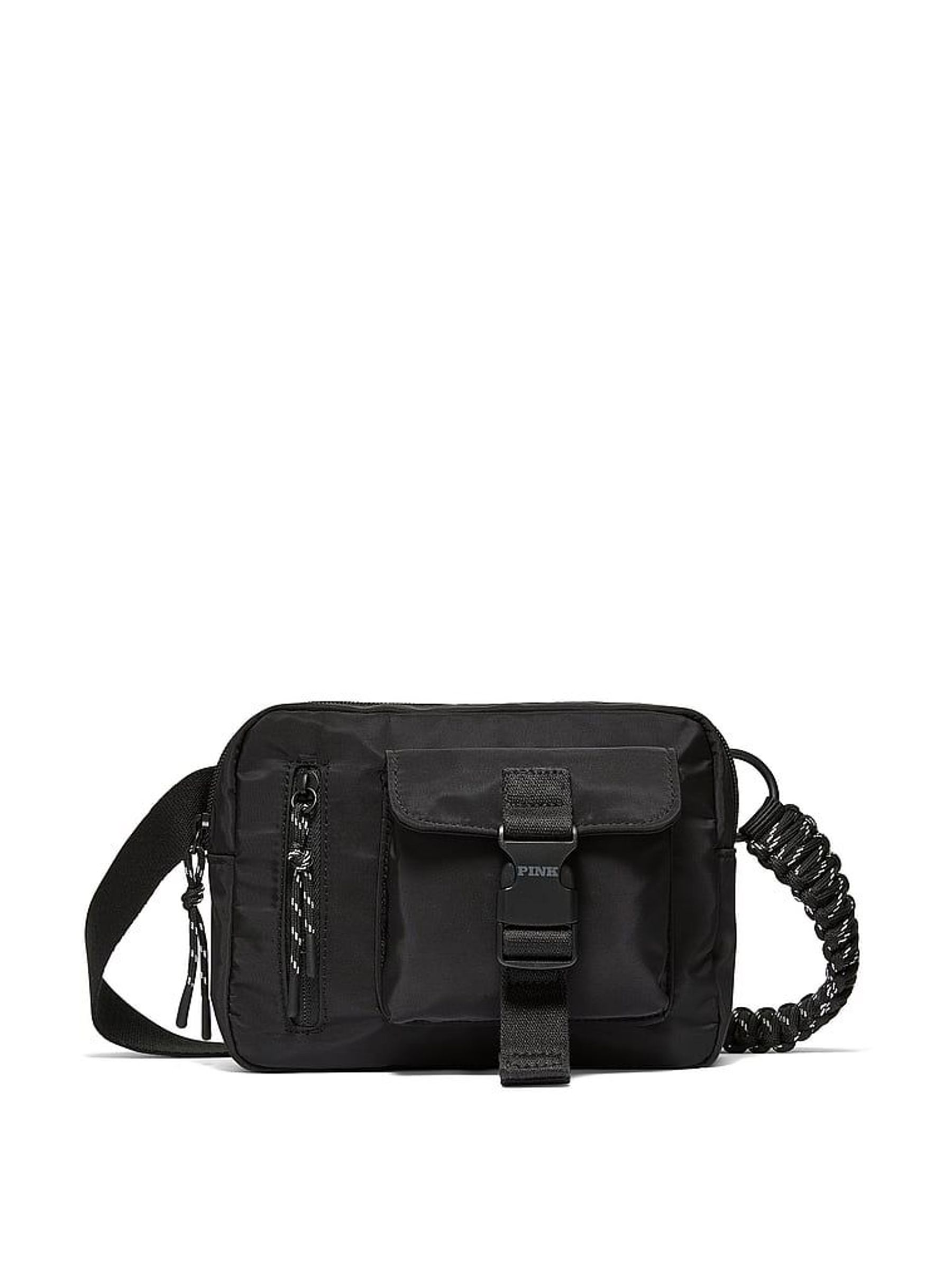 Black Cargo Belt Bag (G00077) | £25