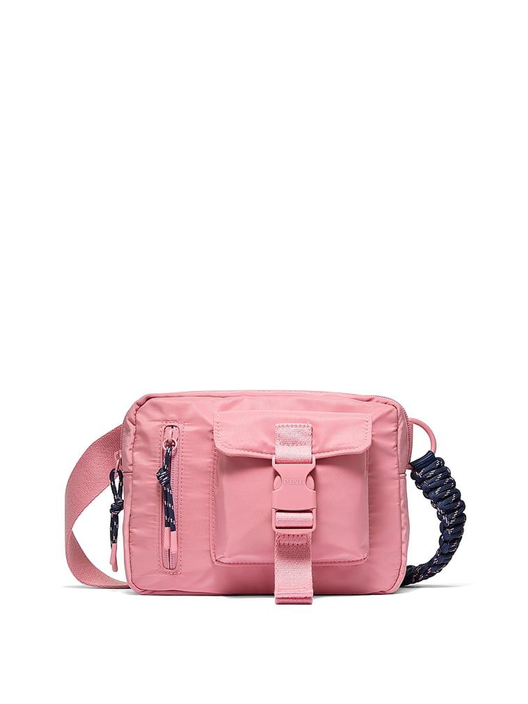 Rosy Pink Cargo Belt Bag (G00088) | £25