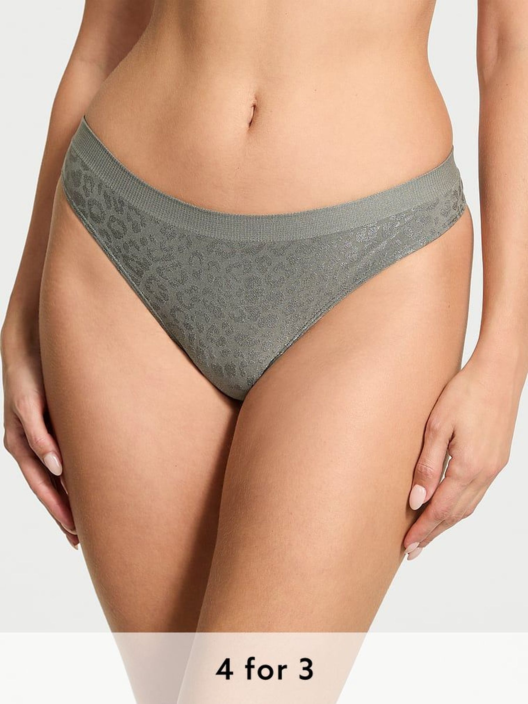 Expedition Green Thong Knickers (G00089) | £9