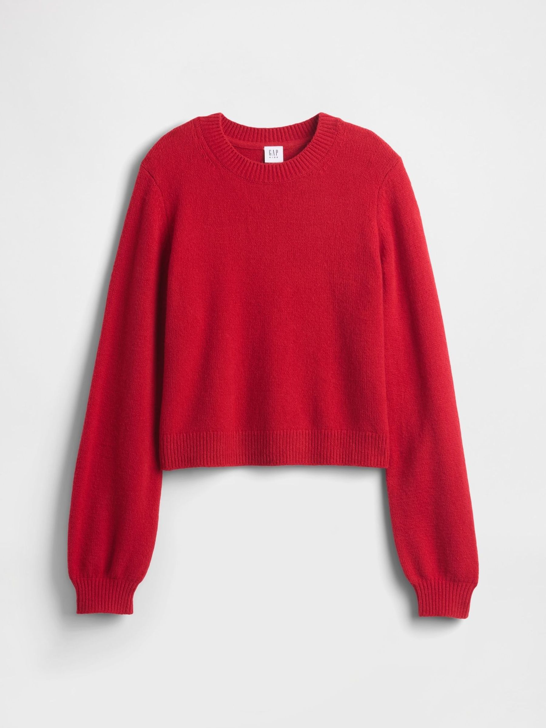 Red CashSoft Crew Neck Sweatshirt (4-13yrs) (G07231) | £30