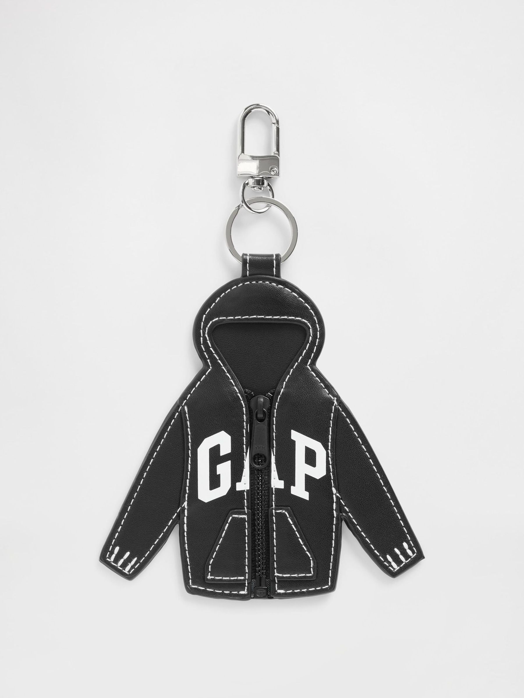 Black Logo Hoodie Keychain Charm (G07232) | £14