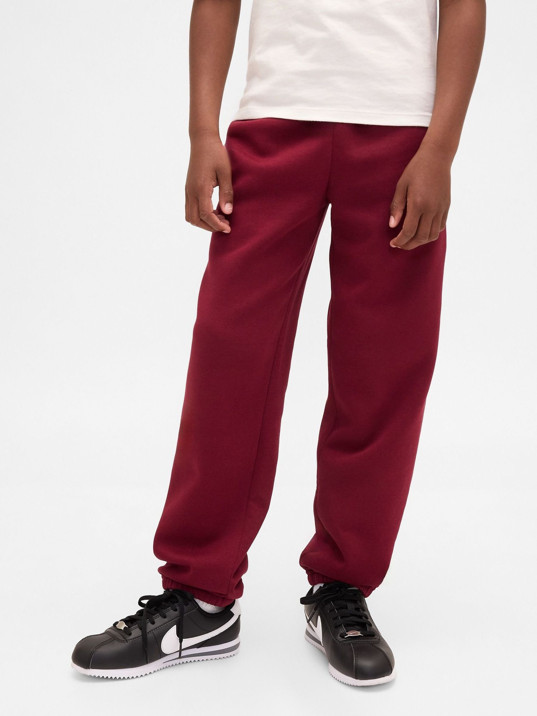 Red Relaxed Logo Joggers (4-13yrs) (G07239) | £18