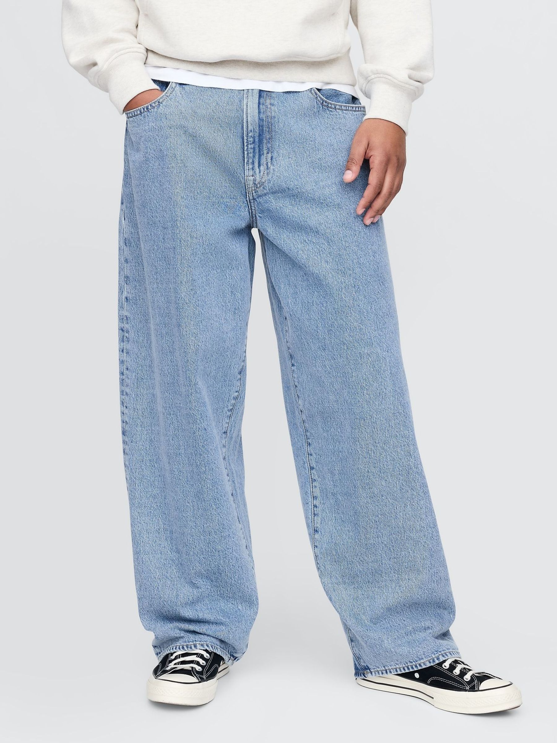 Blue Extra Baggy Jeans (G07241) | £50