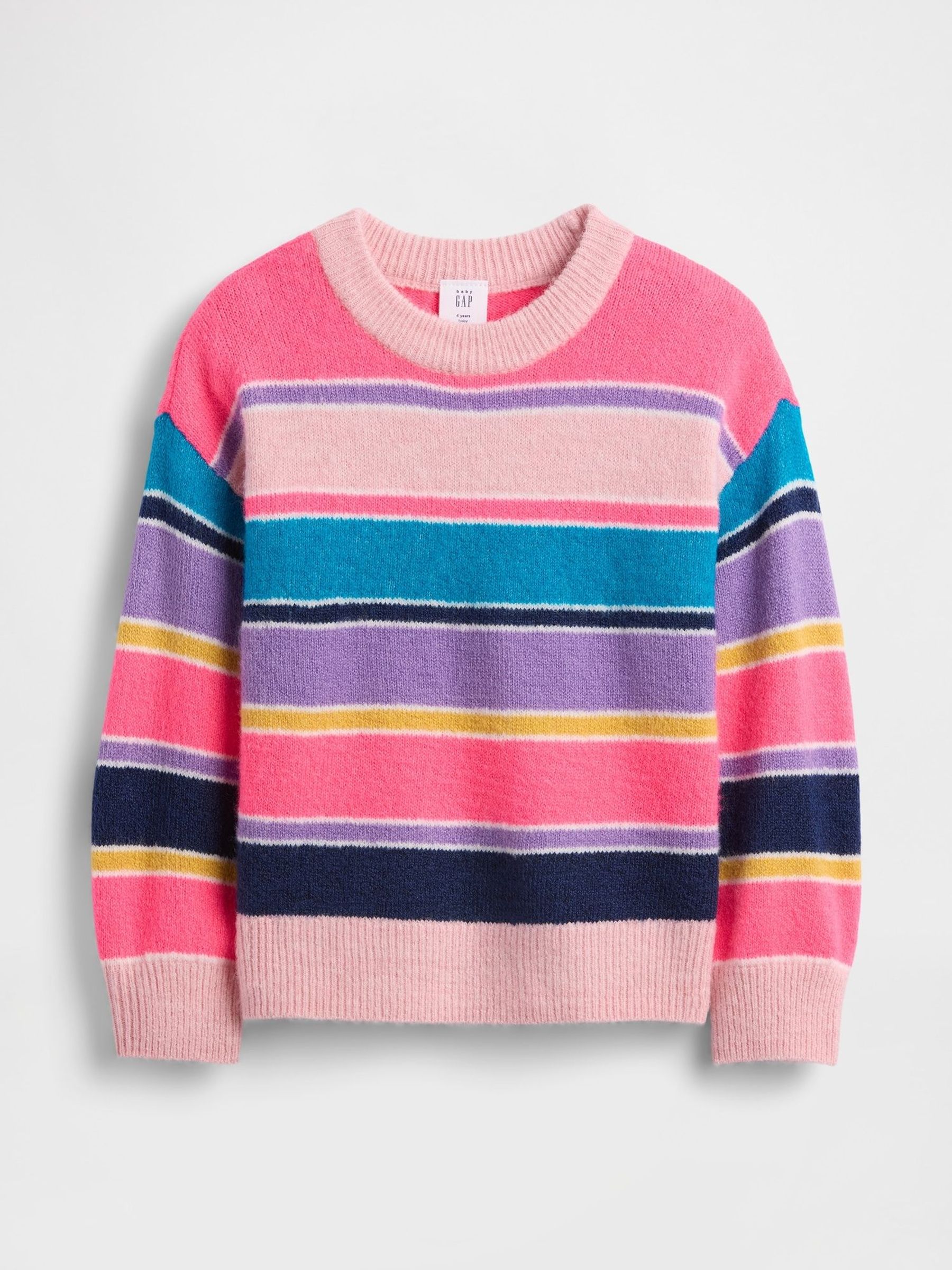 Pink Intarsia Sweatshirt (G07374) | £25