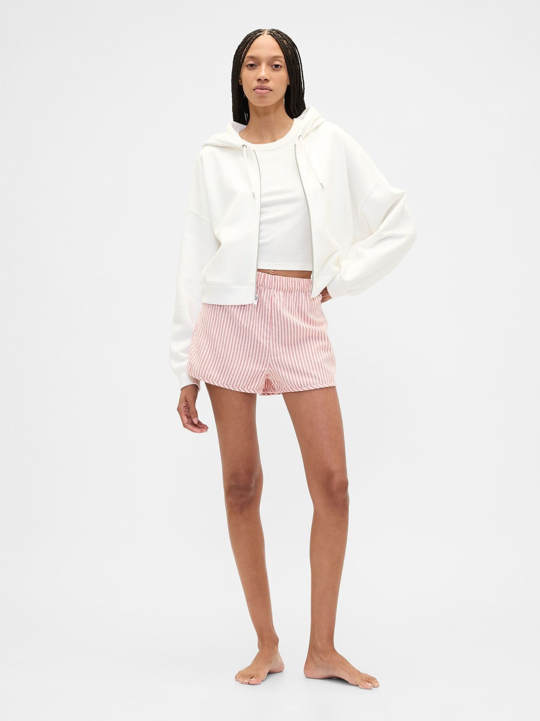 Red Flannel Pyjama Shorts (G11637) | £15