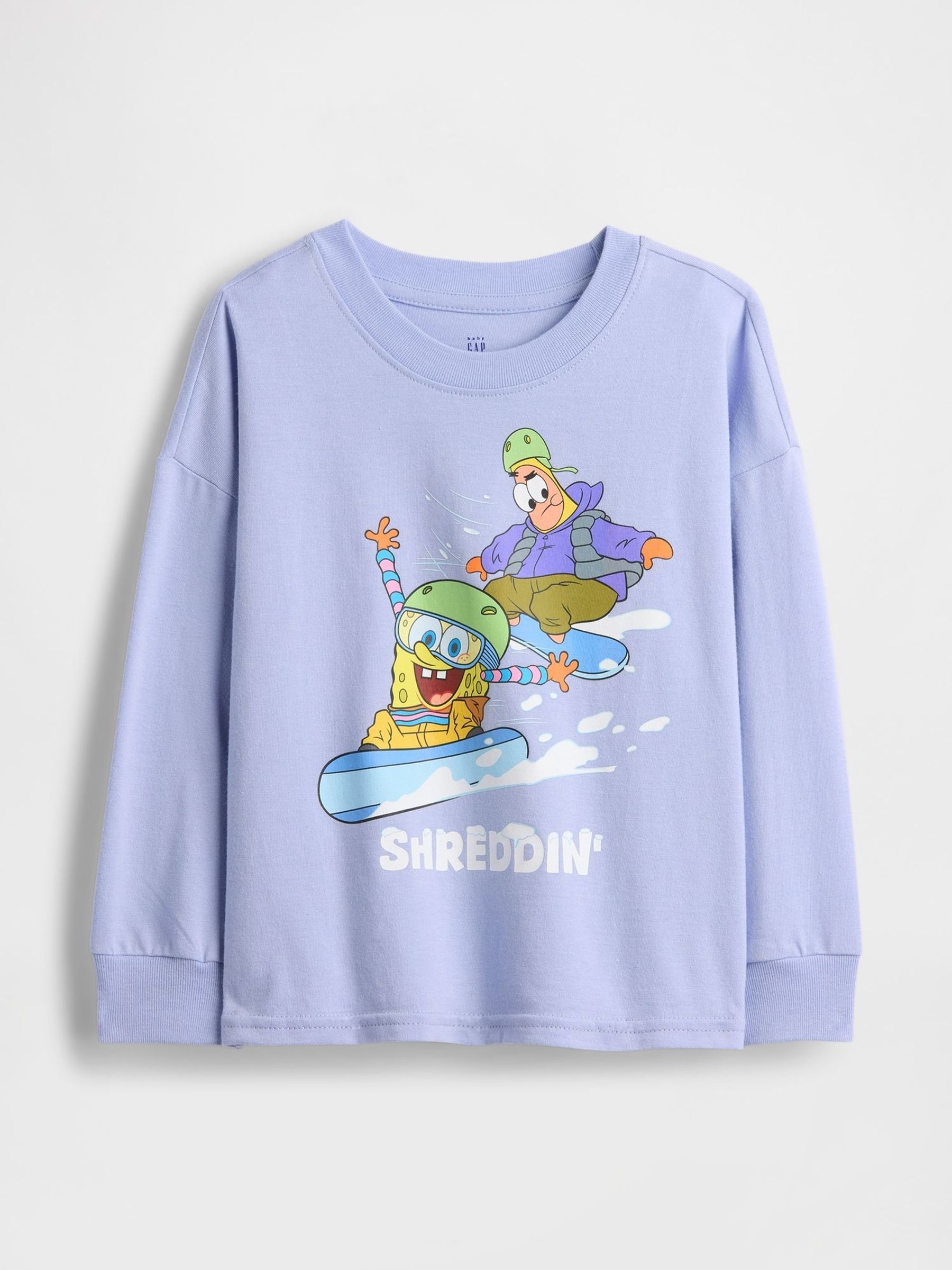 Purple SpongeBob SquarePants Graphic Logo T-Shirt (G11706) | £22