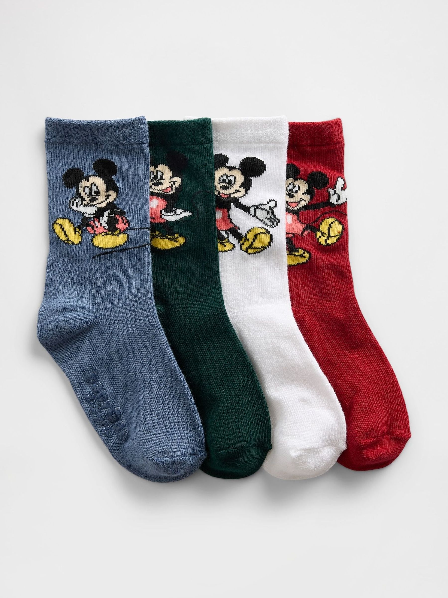 Multi Disney Crew Socks 4 Pack (G12368) | £8