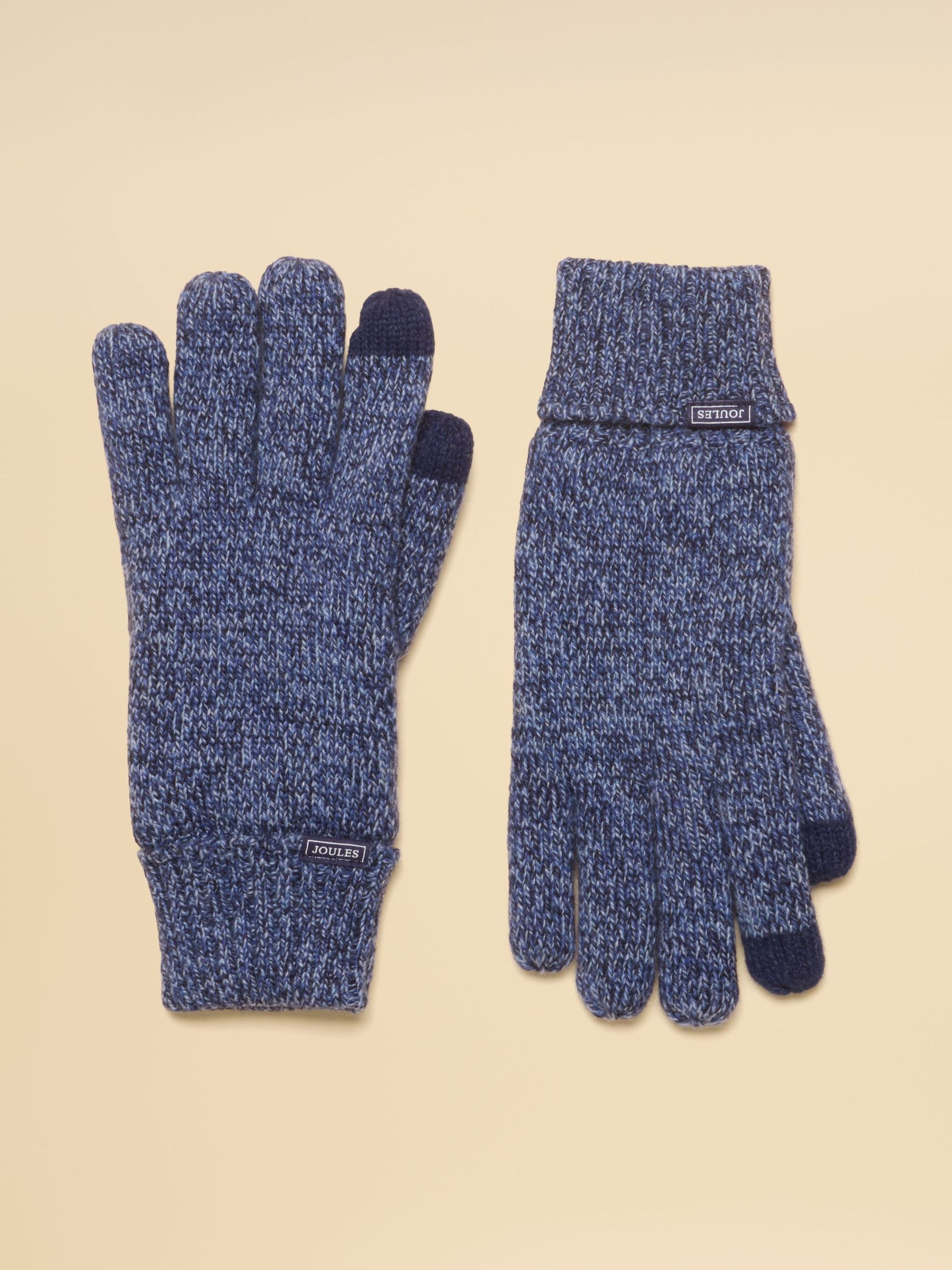 Blue - Regular Fleece Lined Touchscreen Gloves