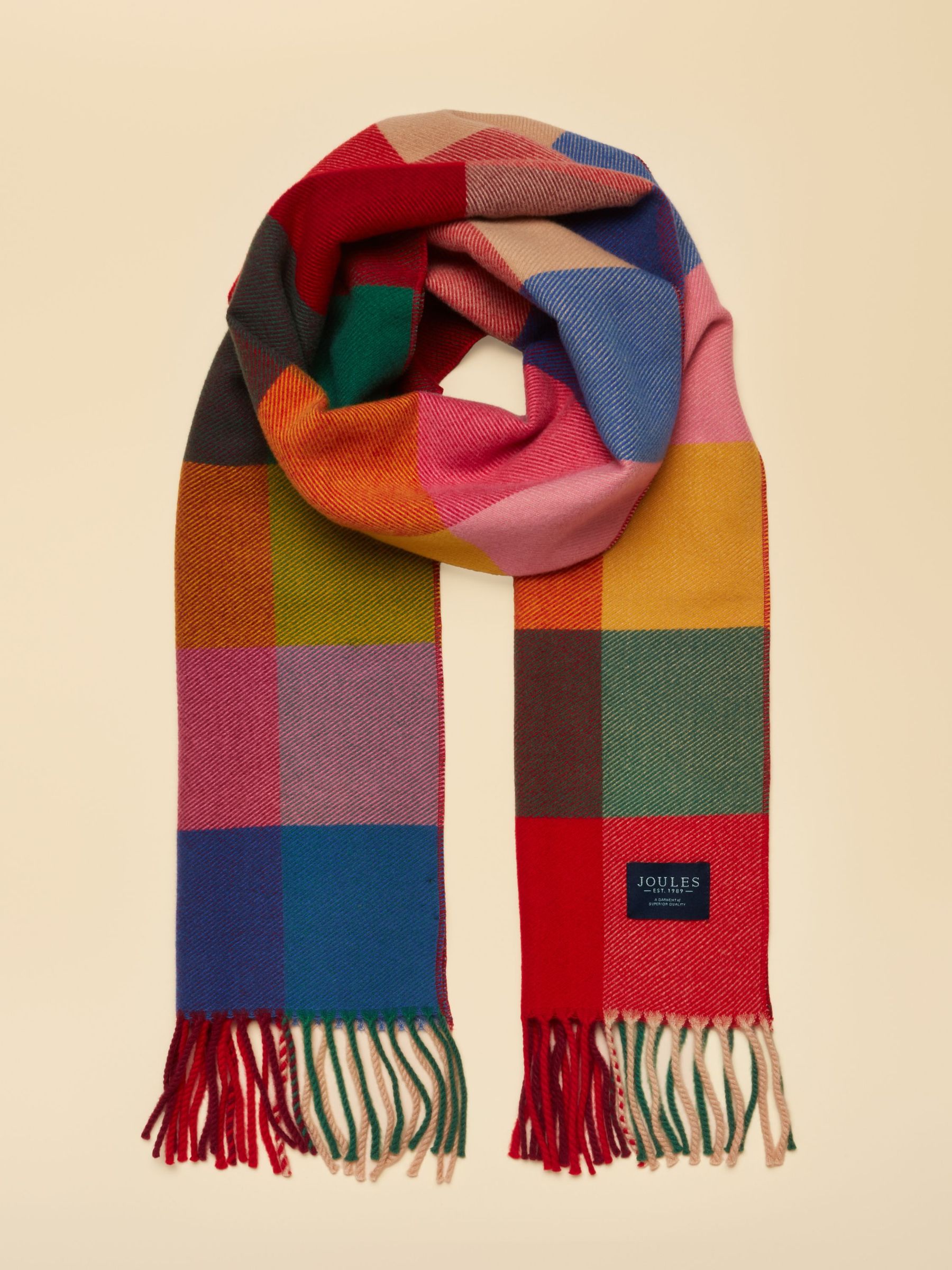 Bright Gingham - Scarf