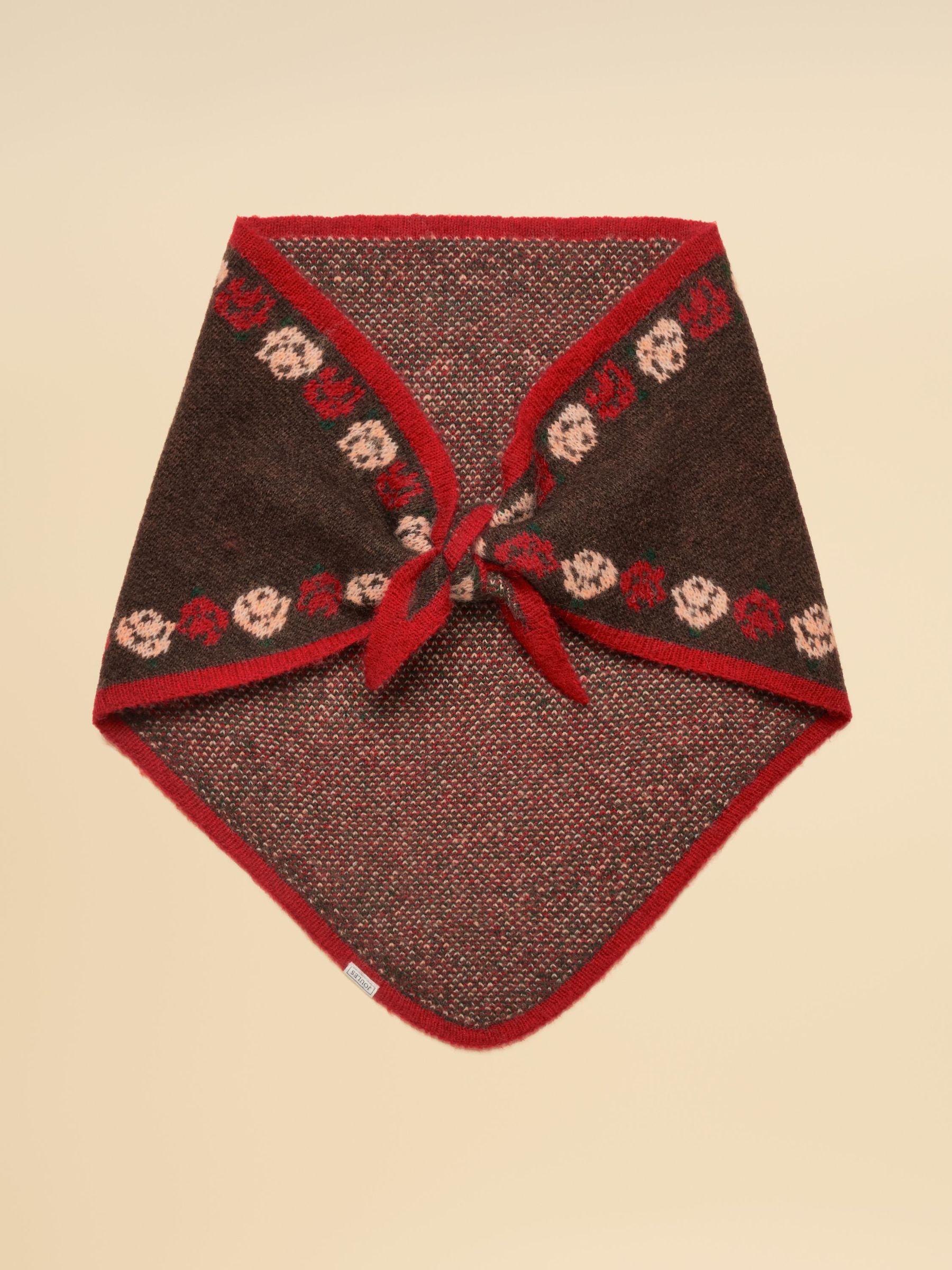 Rose - Triangle Scarf