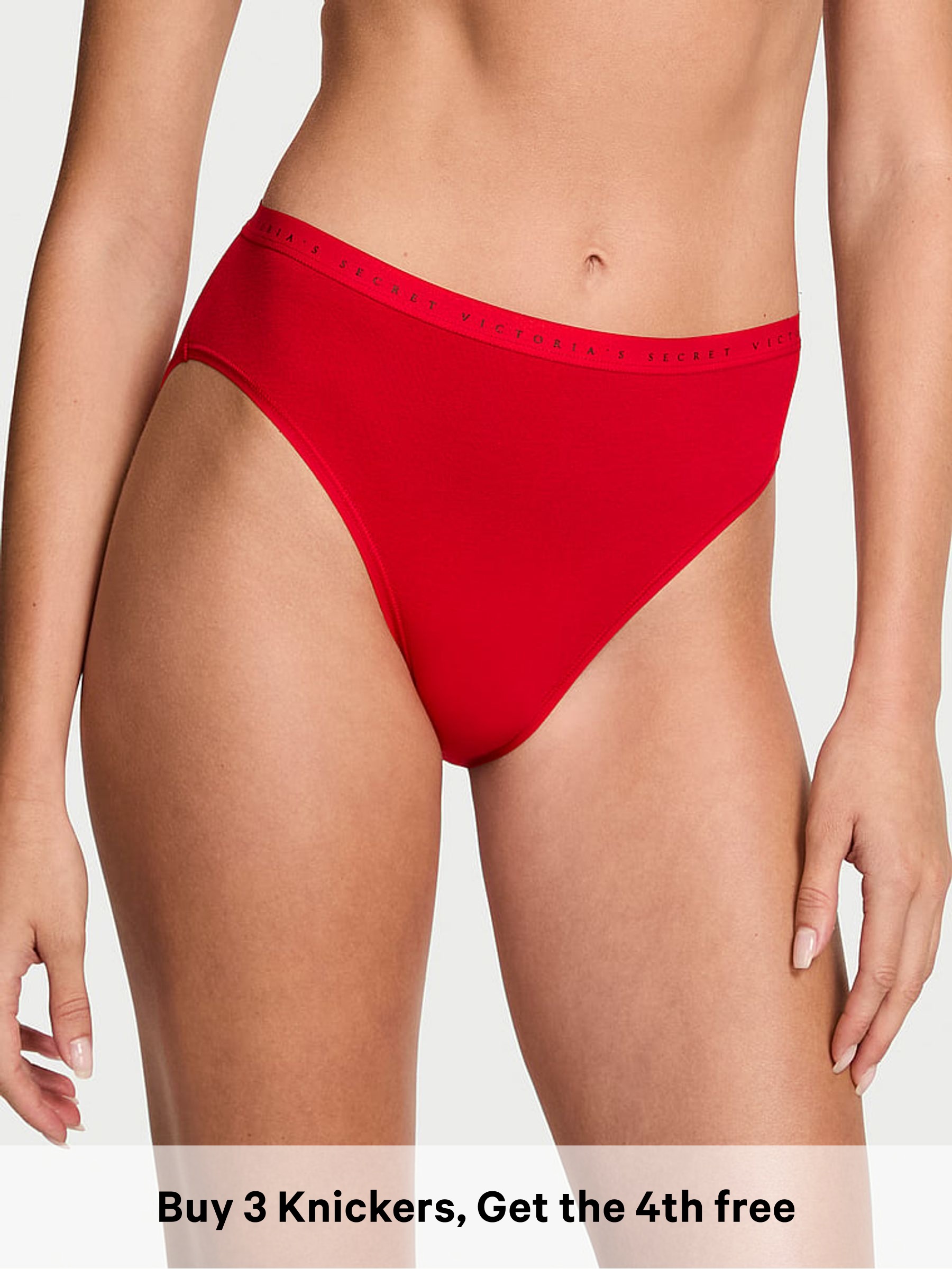 Lipstick Red Brief Knickers (G14510) | £10