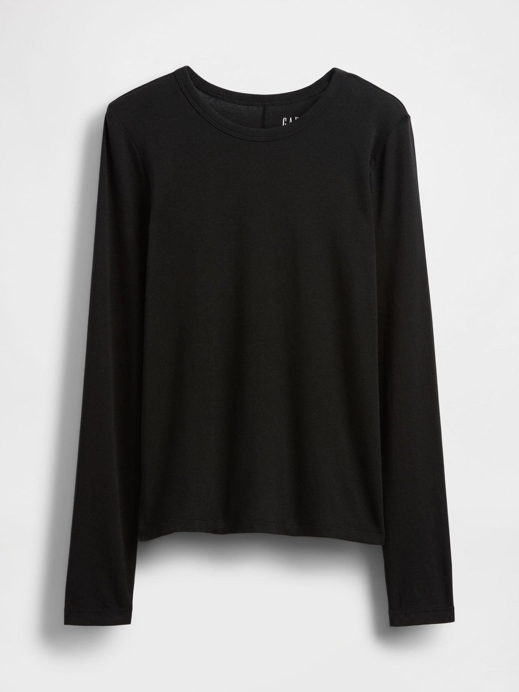 Black Featherweight Crew Neck T-Shirt (G14591) | £18