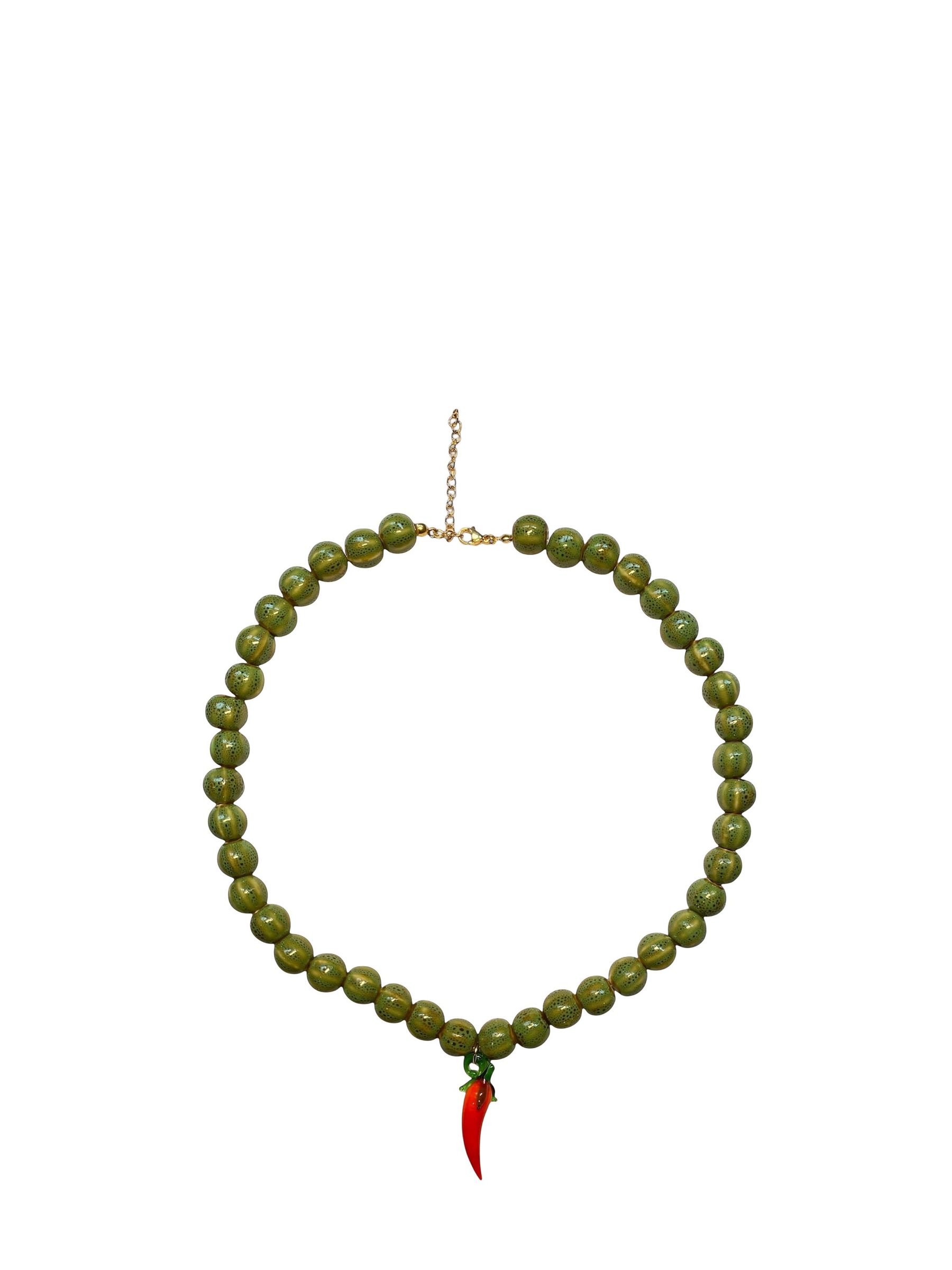 Minerva Green Spicy Chile Necklace (G15877) | £99