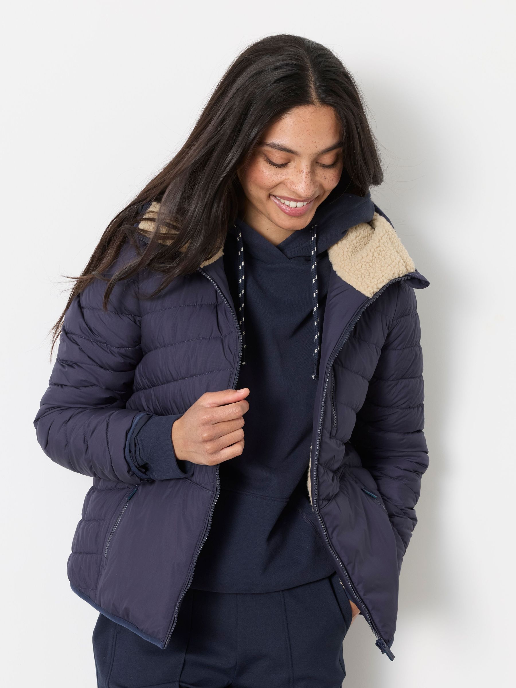 Navy - Puffer Jacket