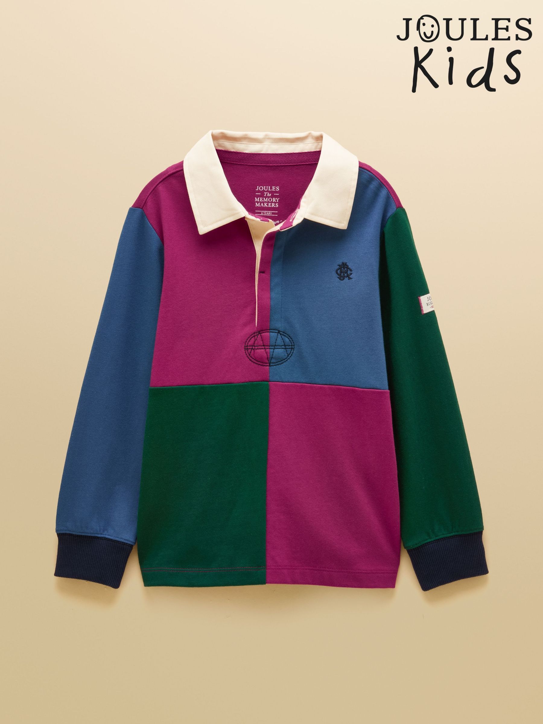 Colourblock - Long Sleeve Rugby Shirt