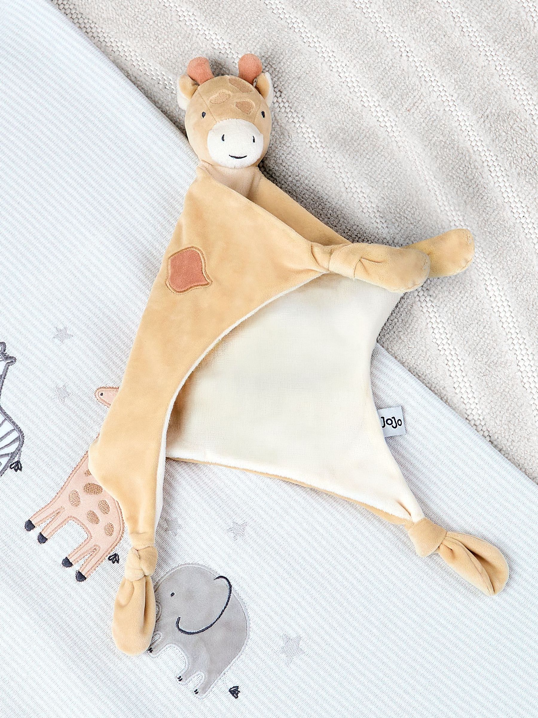Plush Giraffe Baby Comforter