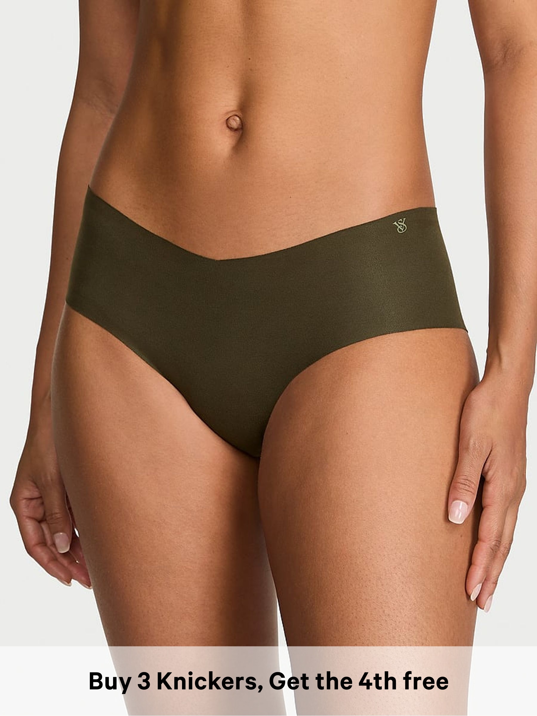 Olive Green - Cheeky Cotton Knickers