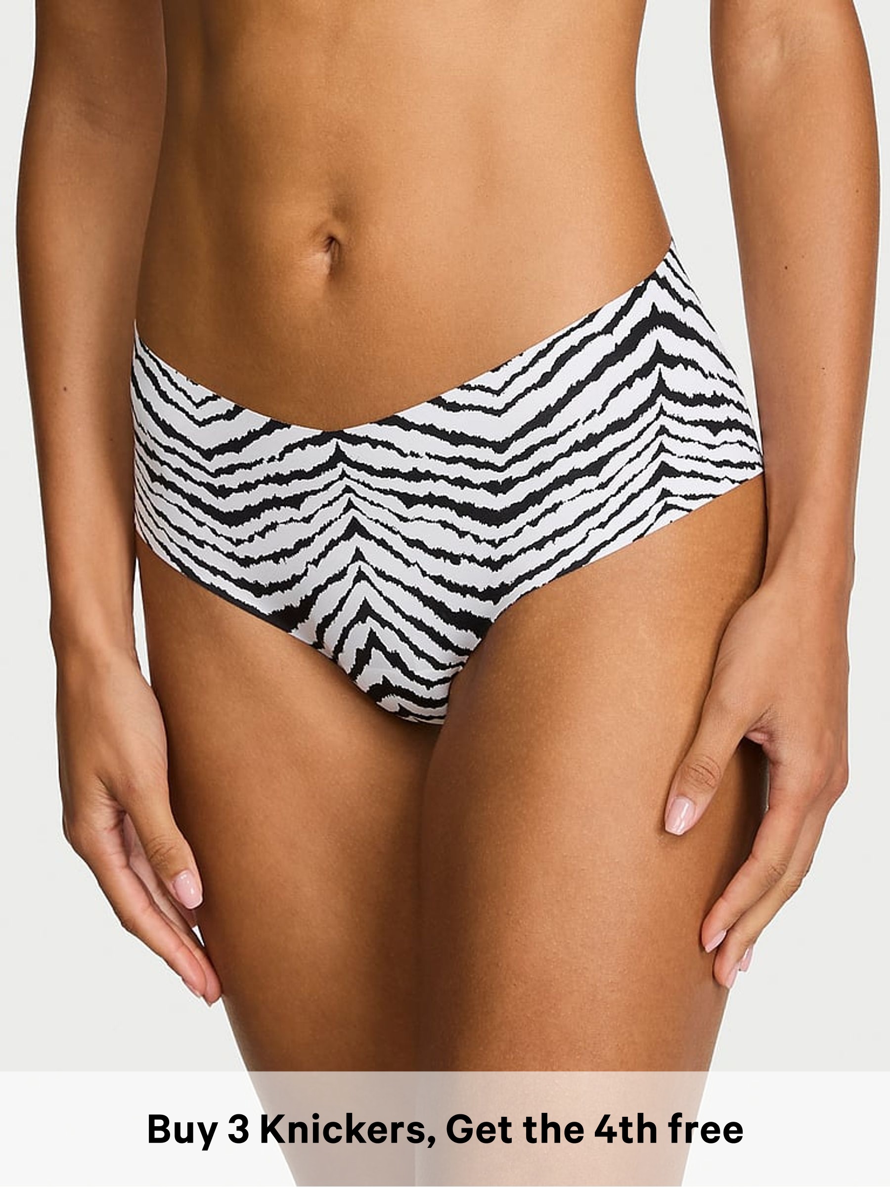 White Zebra - Thong Knickers