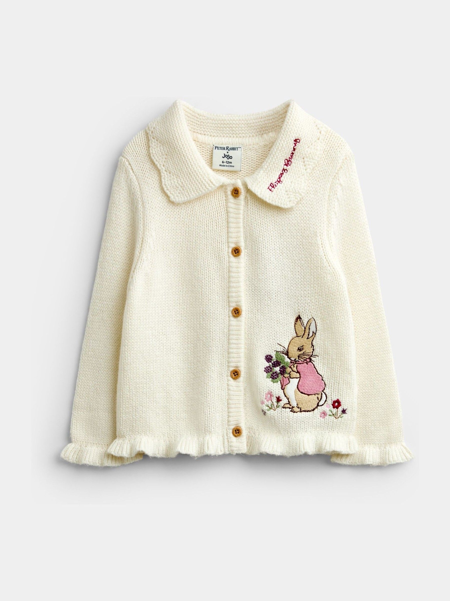 Cream Peter Rabbit - Flopsy Knit Cardigan