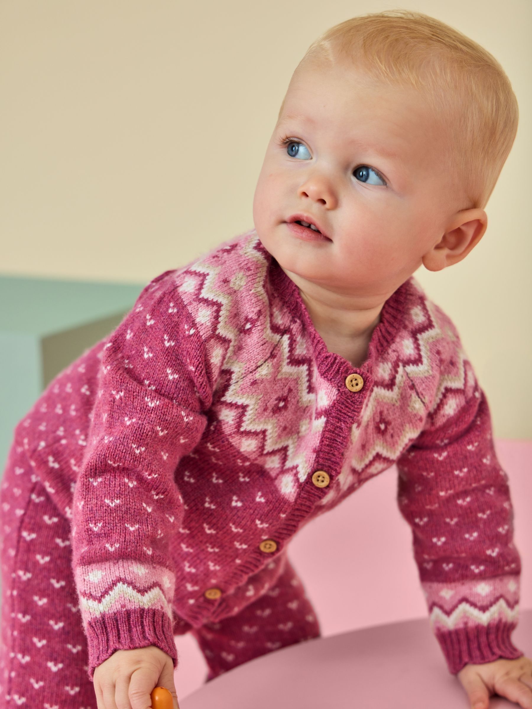 Berry Red - All-in-one Knit Set