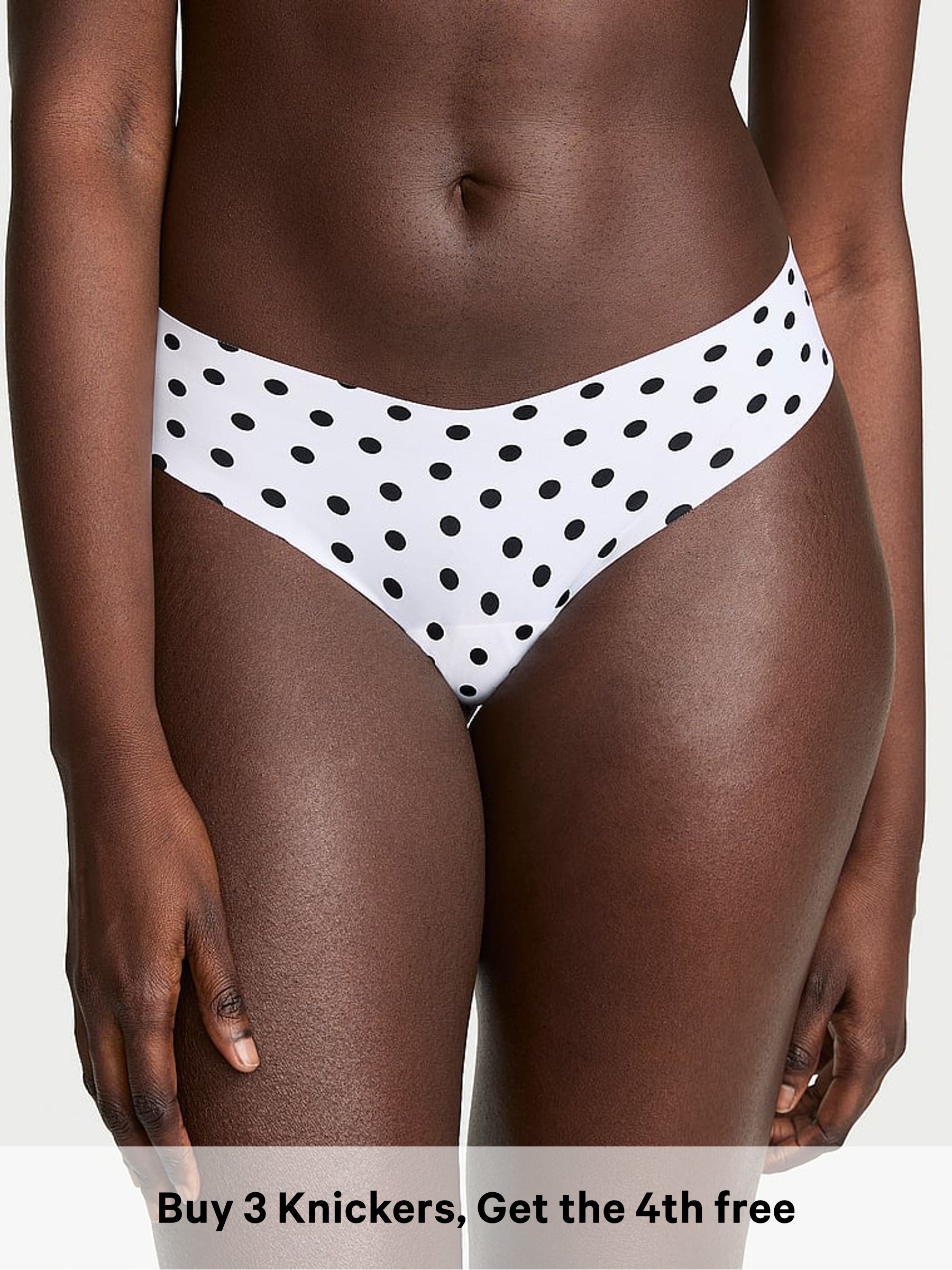 White Polka Dot - Cheeky Knickers
