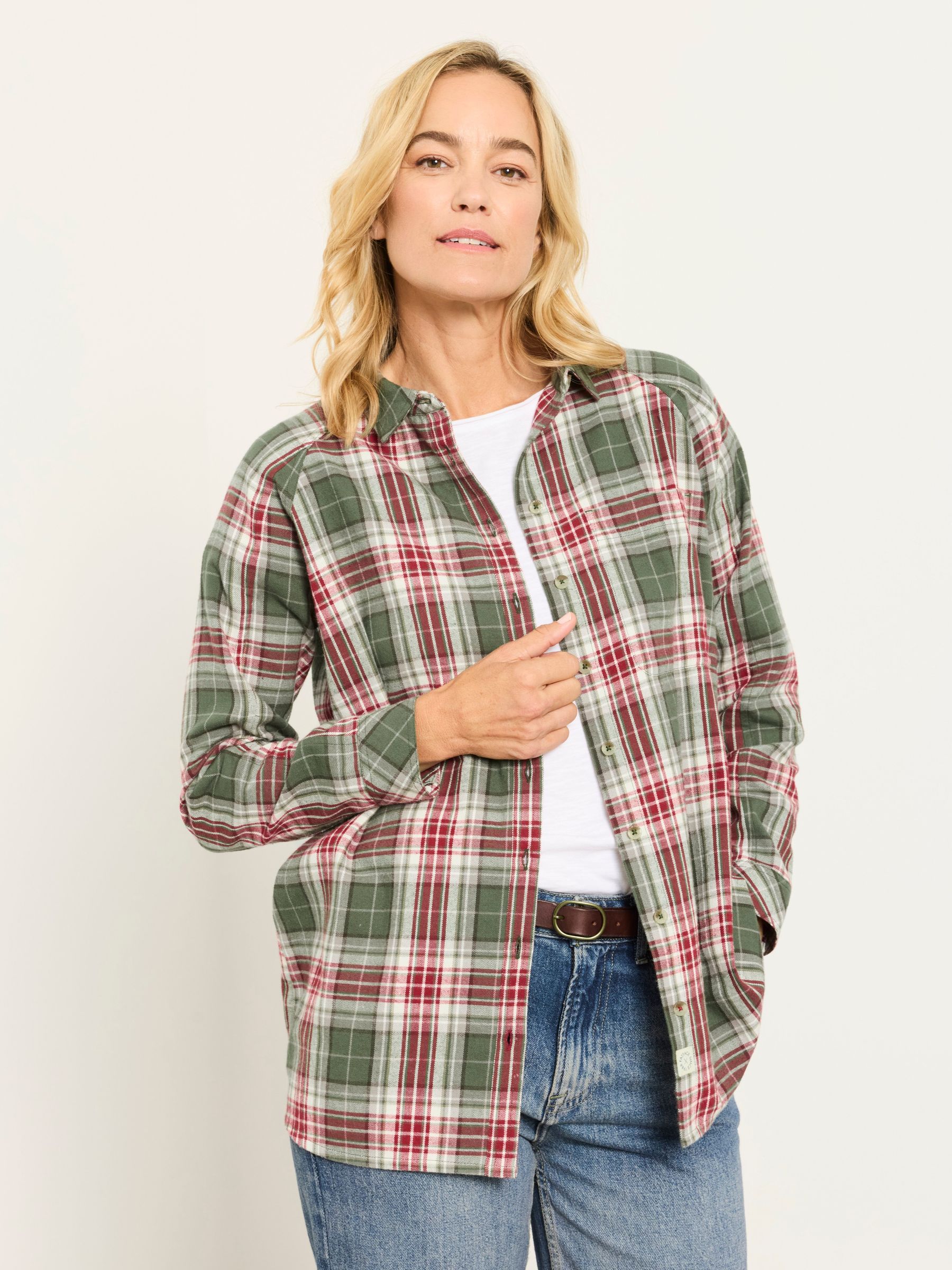 Green - Check Shirt