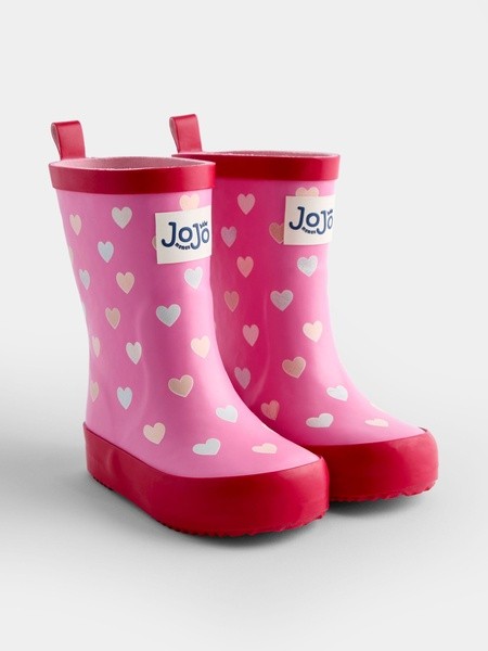 Pink Heart - Colour Change Wellies