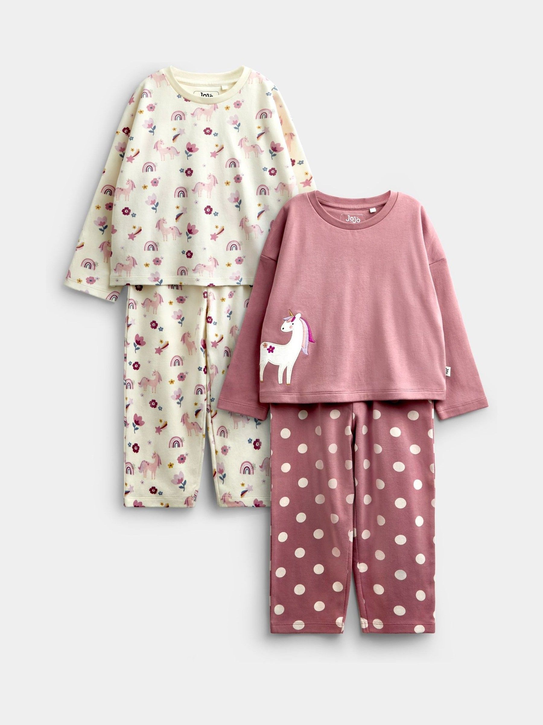 Pink Unicorn - 2-pack Jersey Pyjamas