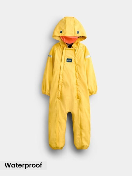 Yellow Duck - Waterproof Fleece Lined Puddlesuit