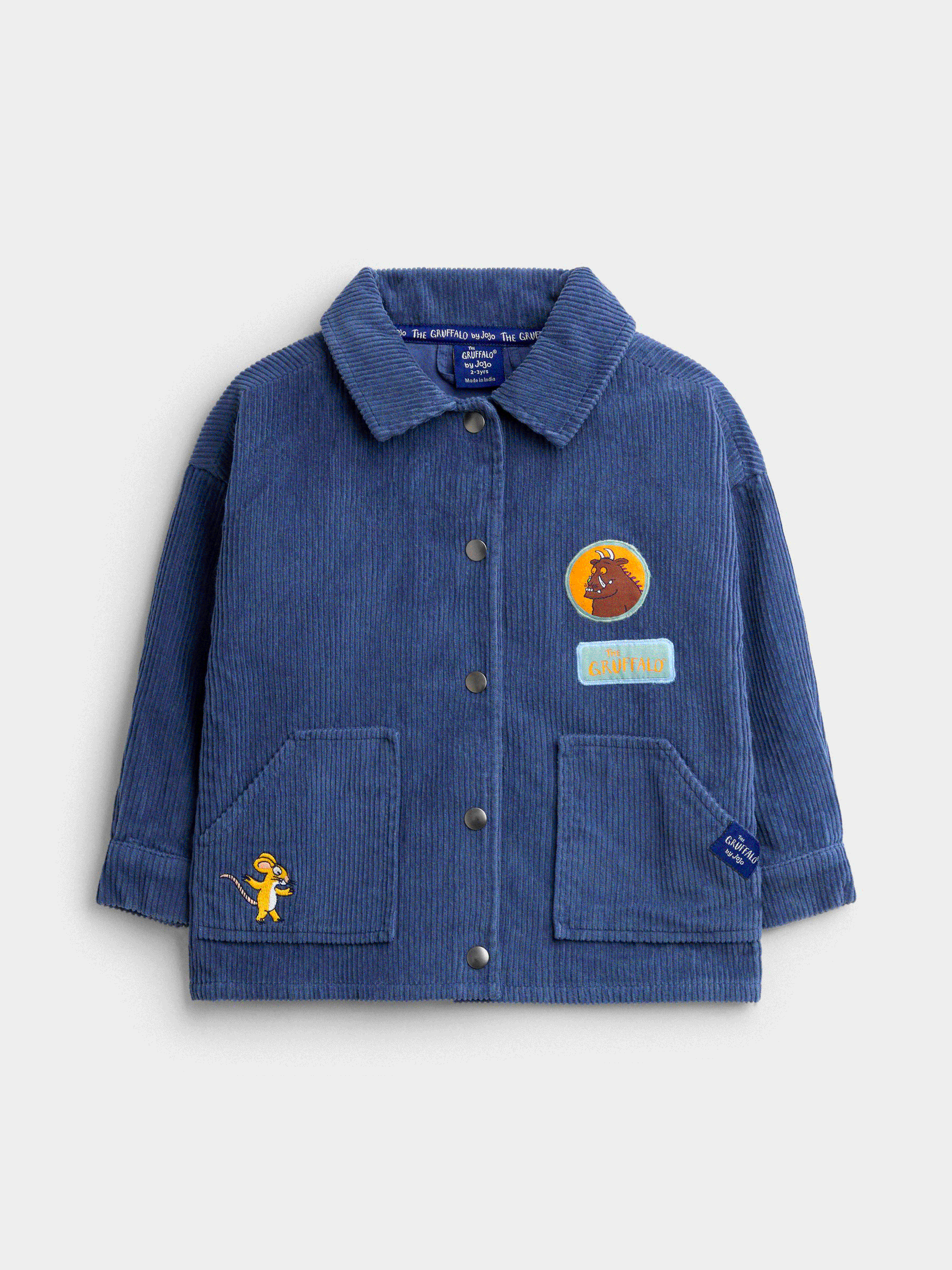 Denim Blue - The Gruffalo Cord Shacket