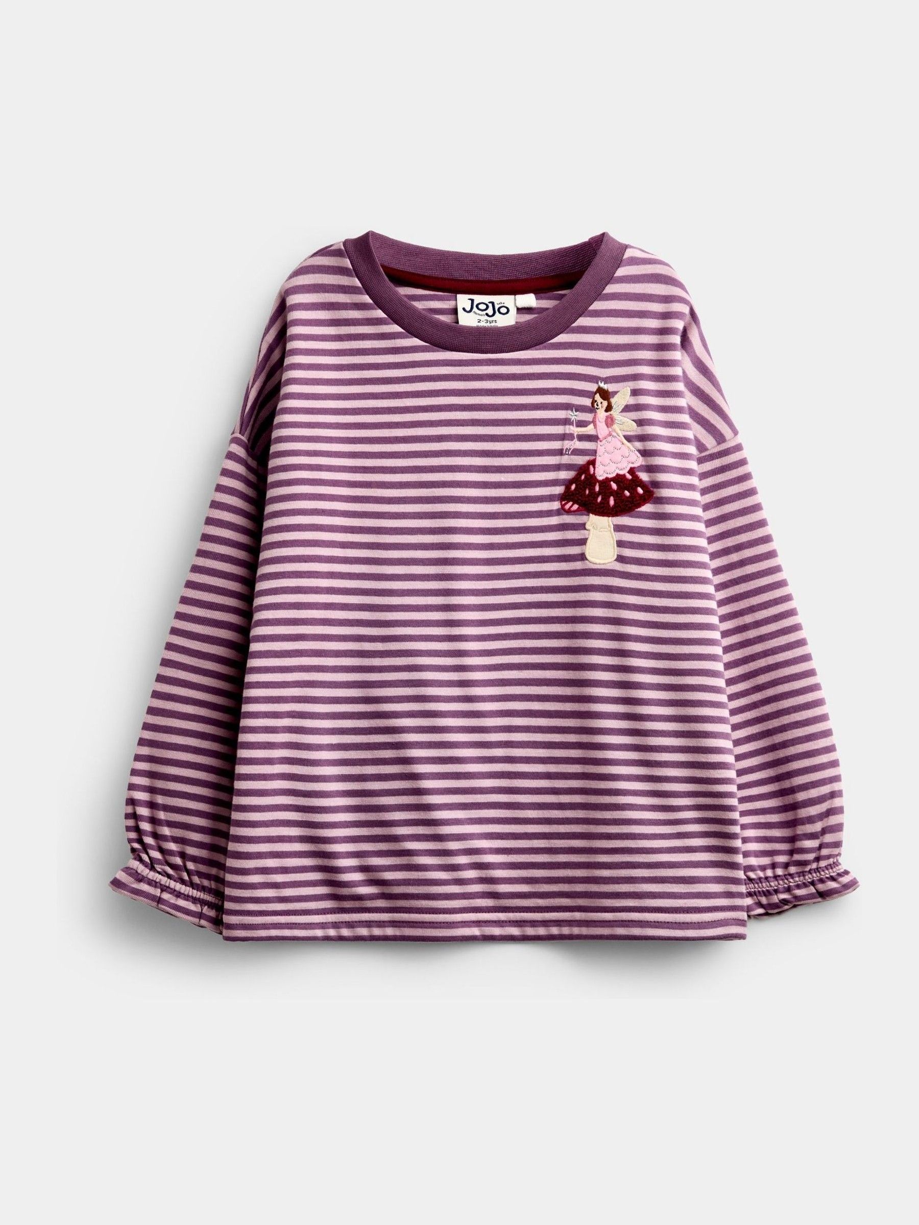 Plum Purple Fairy - Striped Top