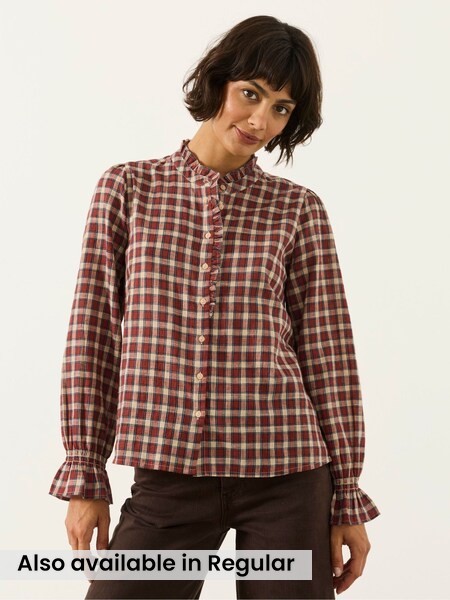 Brown - Check Shirt