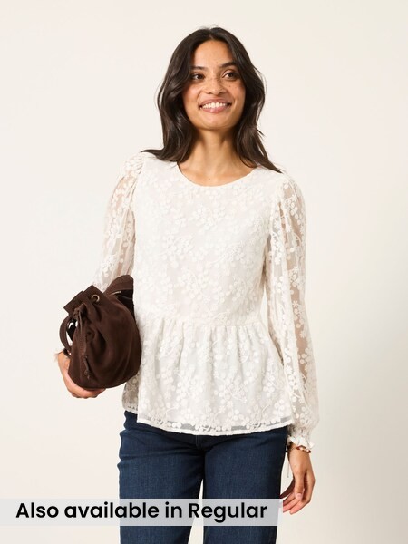 Ivory - Lace Blouse