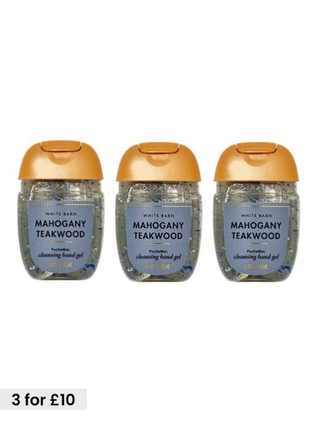 Mahogany Teakwood - Pocketbac Trio Hand Sanitiser