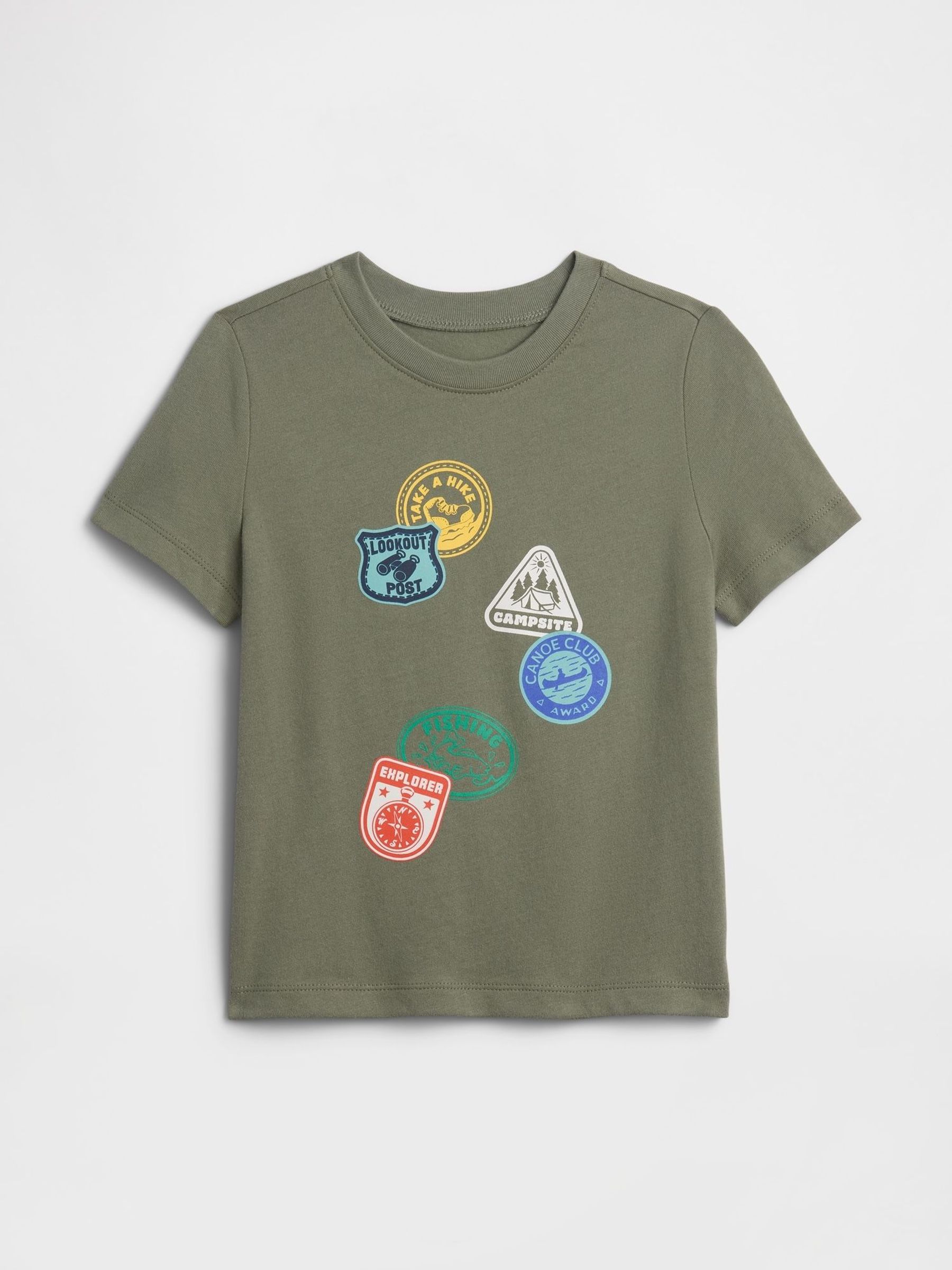 Green - Graphic Logo Short Sleeve T-shirt