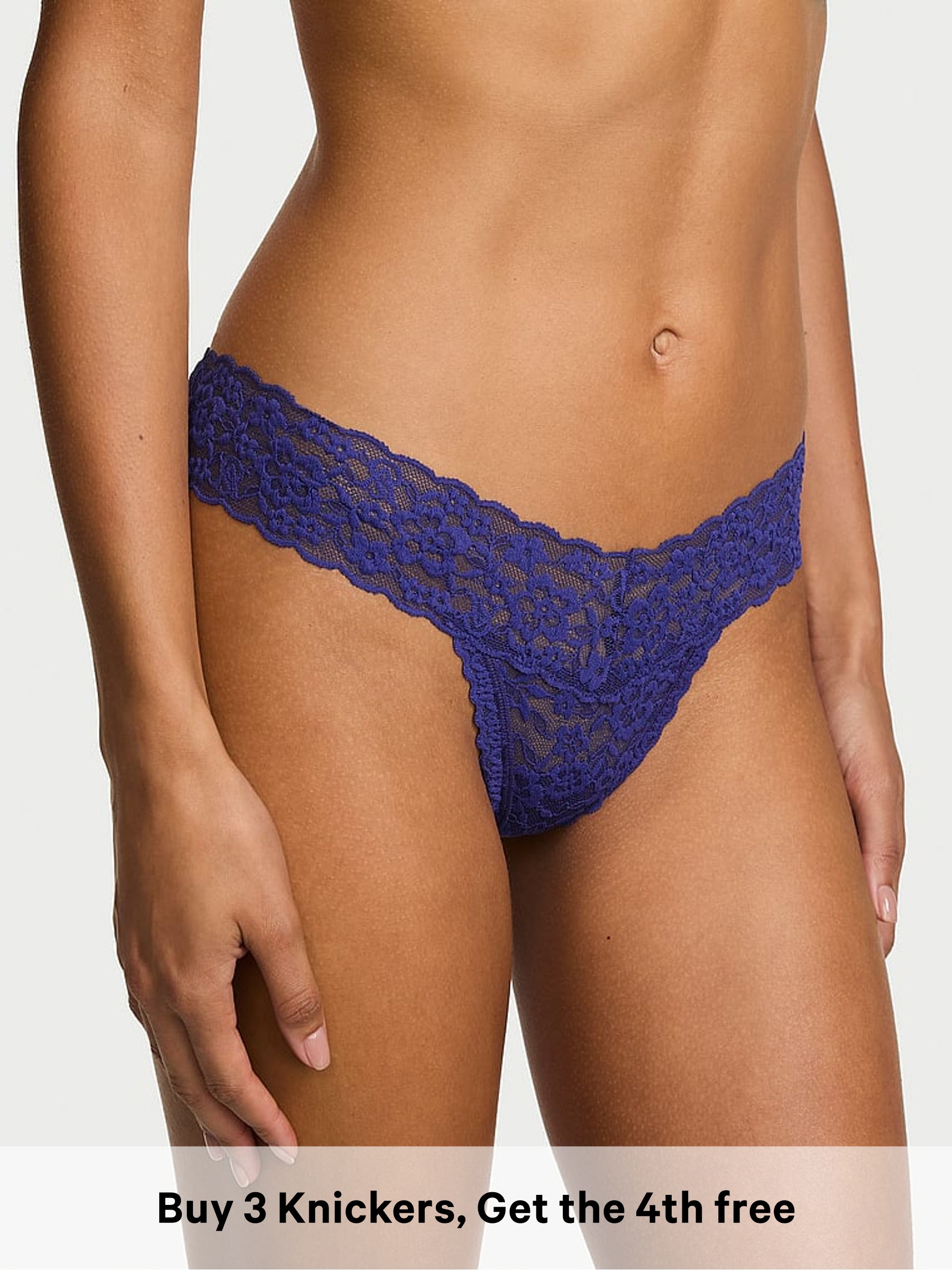 Indigo Blue - Thong Knickers