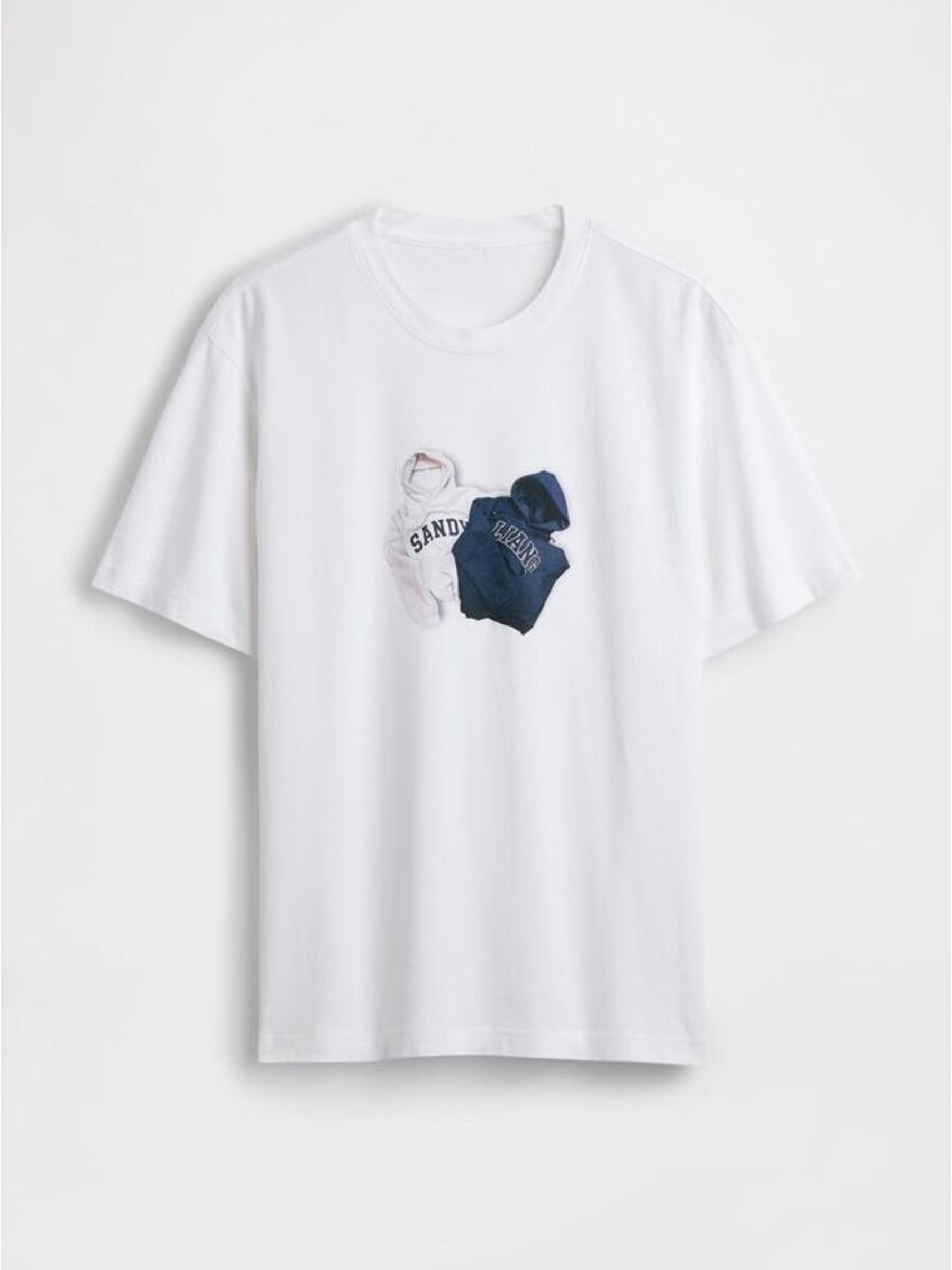 White Sandy Liang Heavyweight Cotton Graphic T-Shirt (G49227) | £40