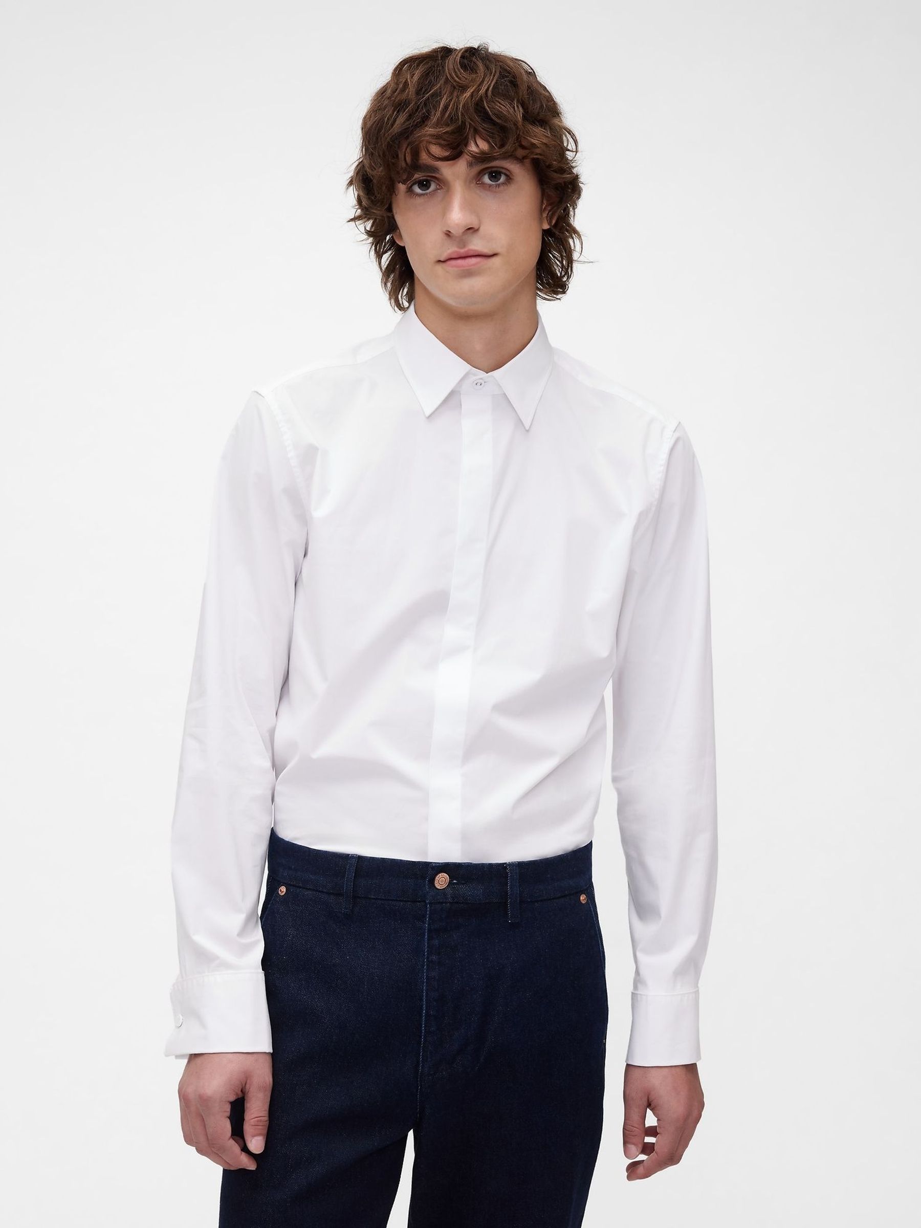 GapStudio White Poplin Shirt (G50826) | £75