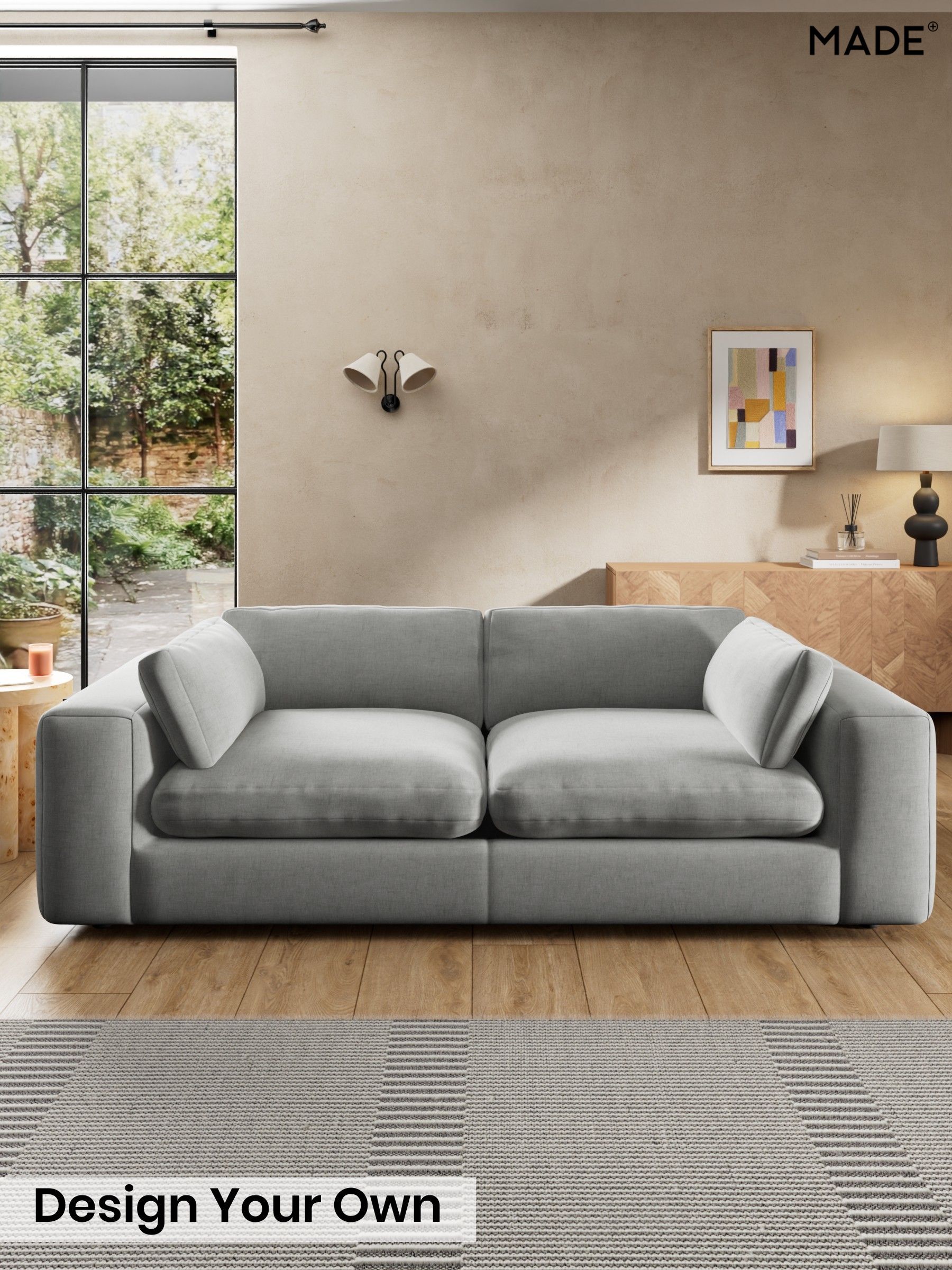Etched Chenille/Pale Grey - Alec By Made
