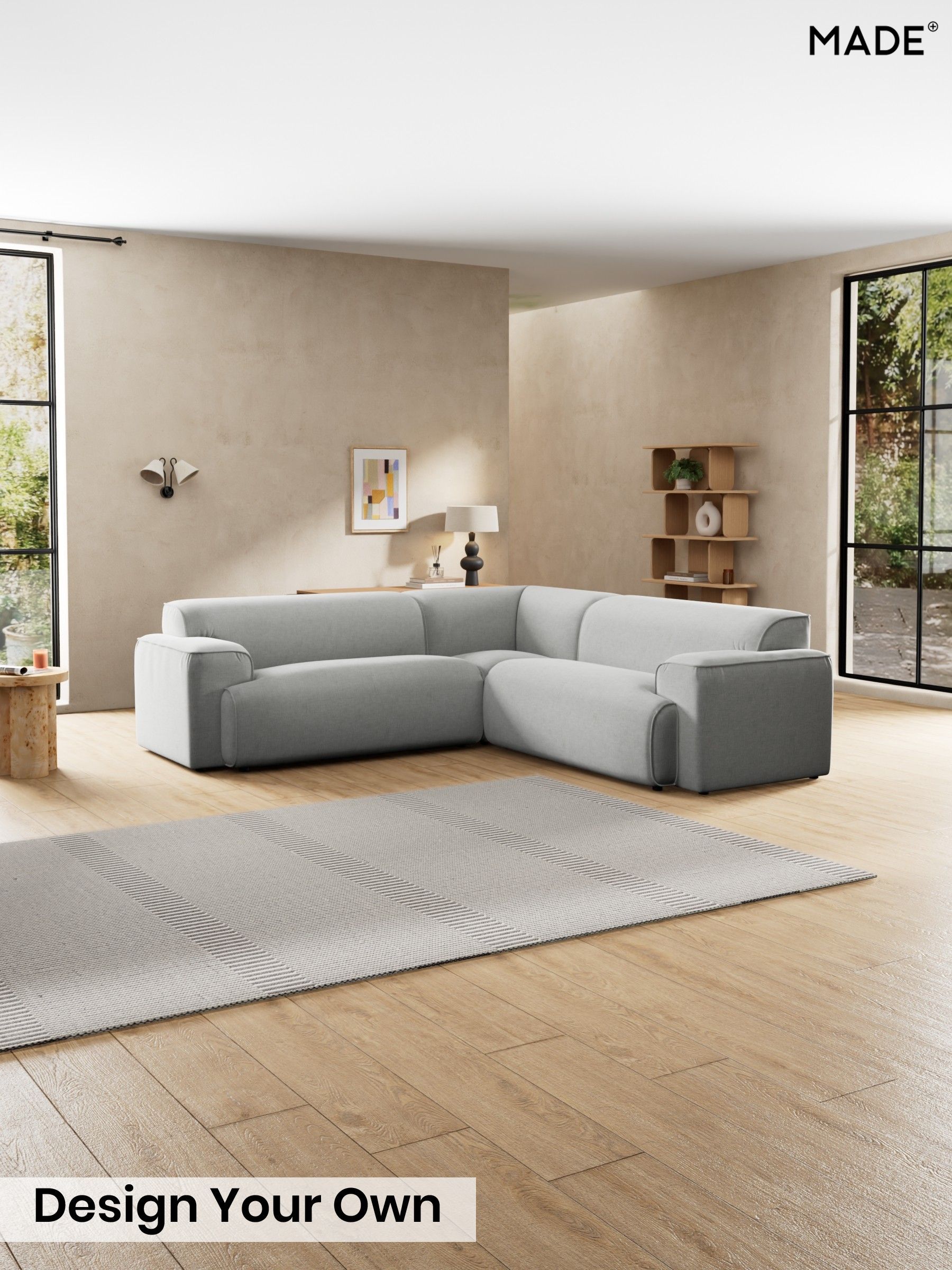 Etched Chenille/Pale Grey - Avalon By Made
