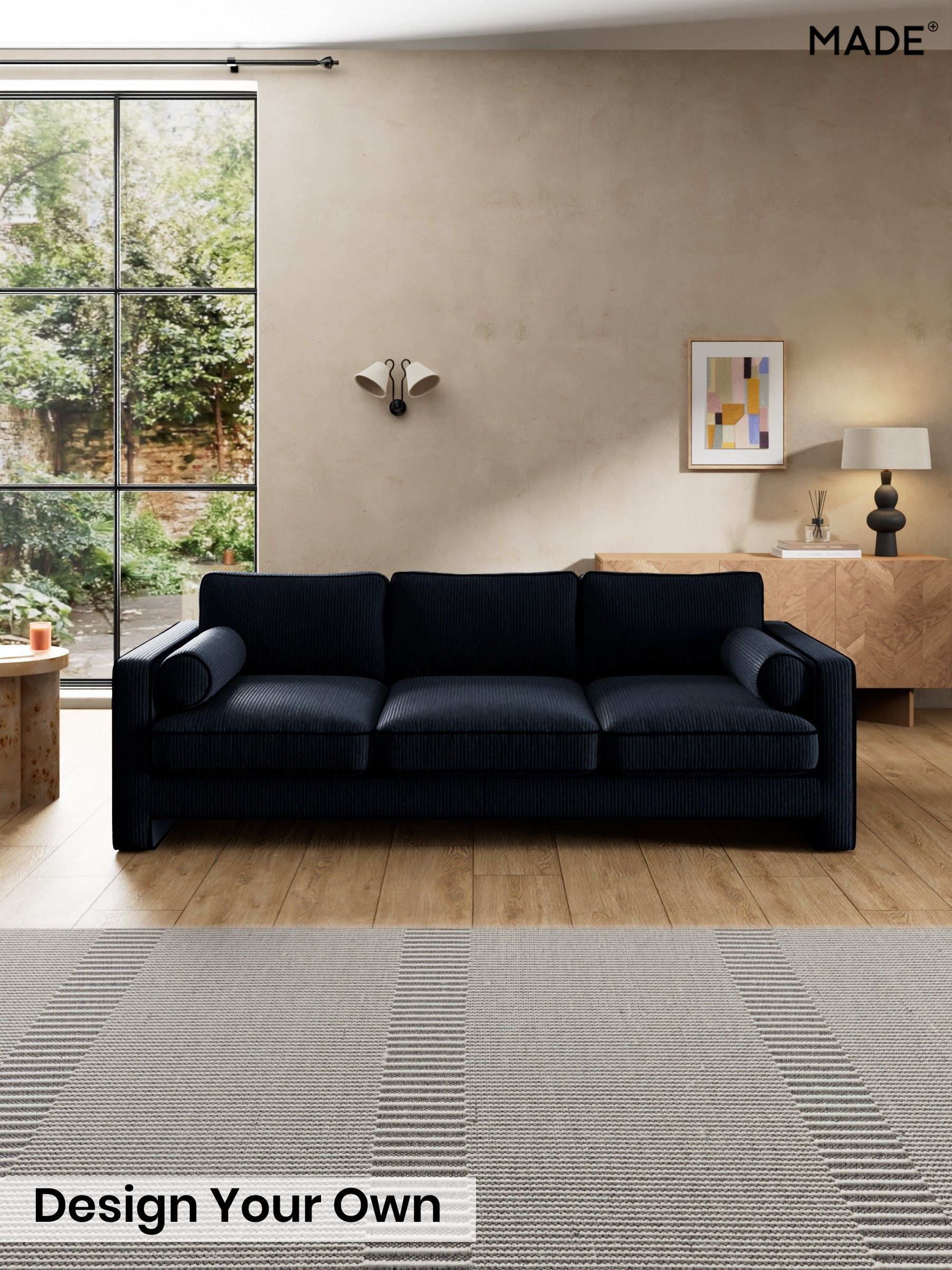 Matt Corduroy/Midnight Blue - Holloway By Made