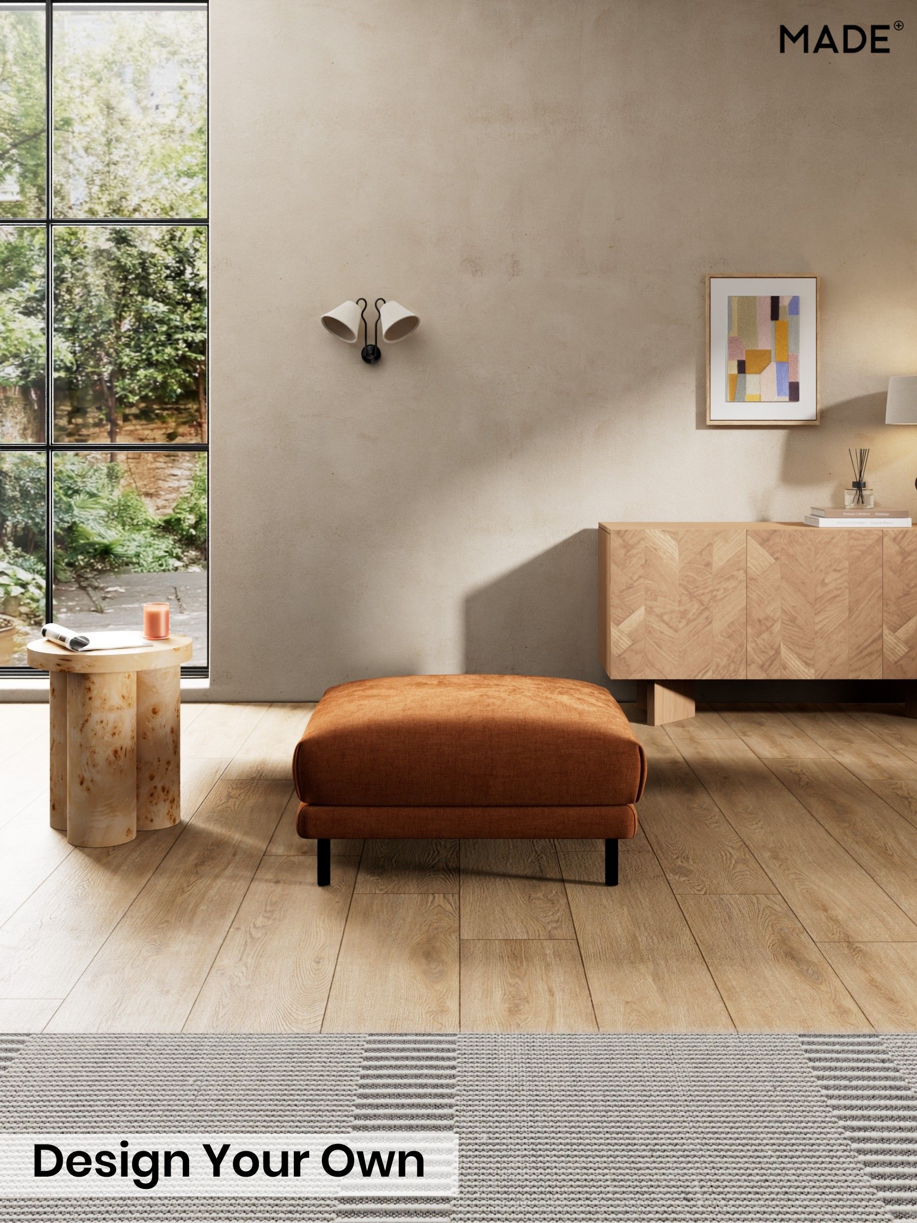 Etched Chenille/Rust Orange - Odin By Made