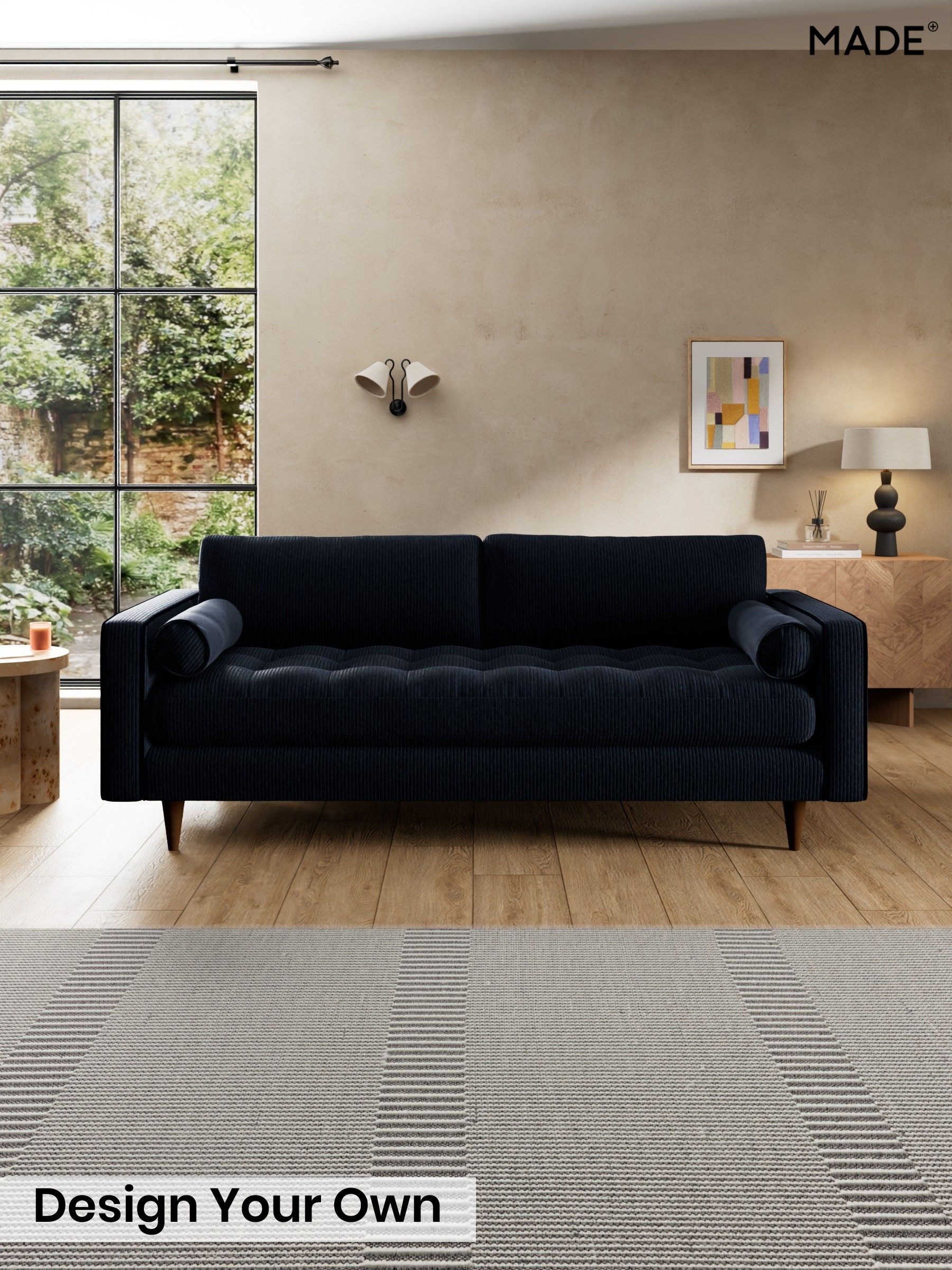 Matt Corduroy/Midnight Blue - Scott By Made