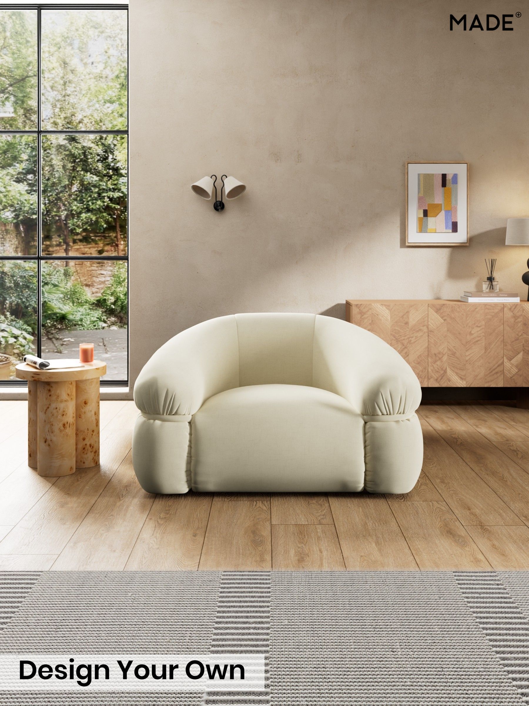 Etched Chenille/Soft Ecru Natural - Soma By Made